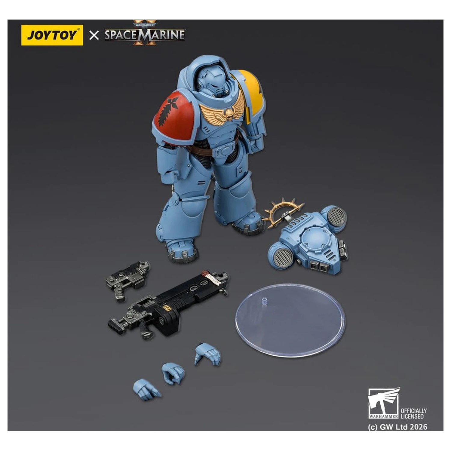 Warhammer 40,000 Actionfigur Spiel Edition Space Wolves Heavy Intercessor 13 cm Produktfoto