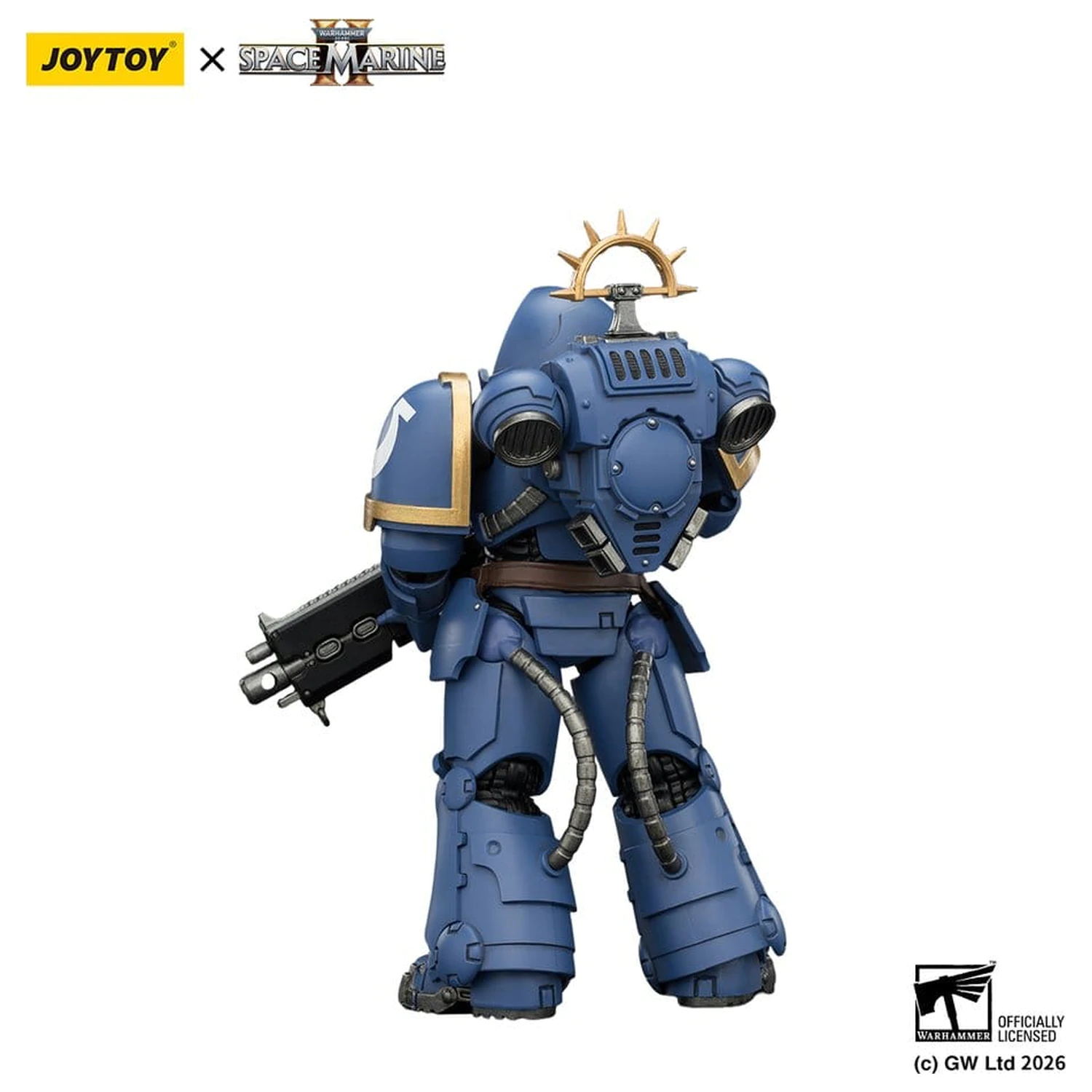 Warhammer 40,000 Action Figur Spiel Edition Ultramarines Heavy Intercessor 13 cm Produktfoto