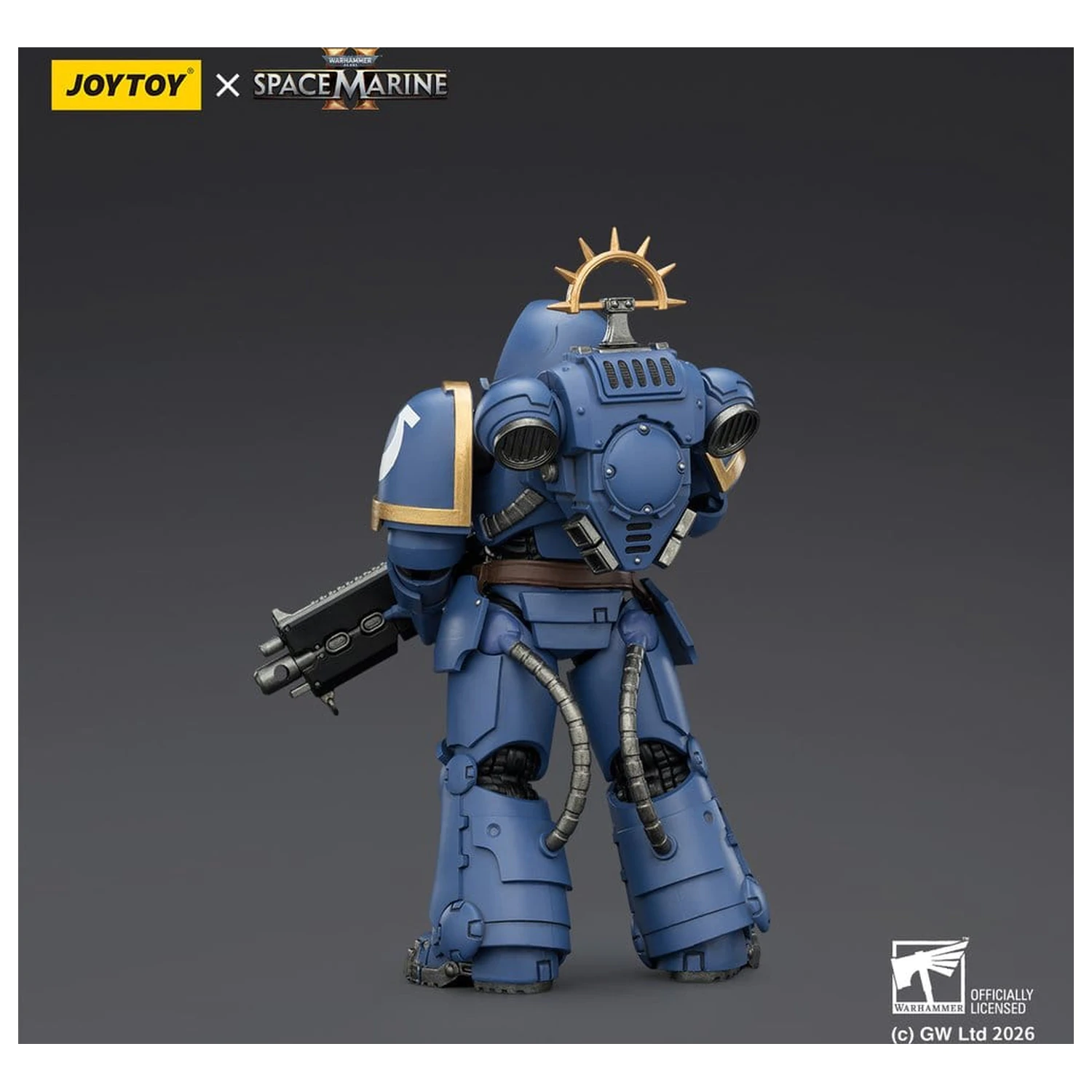 Warhammer 40,000 Action Figur Spiel Edition Ultramarines Heavy Intercessor 13 cm Produktfoto