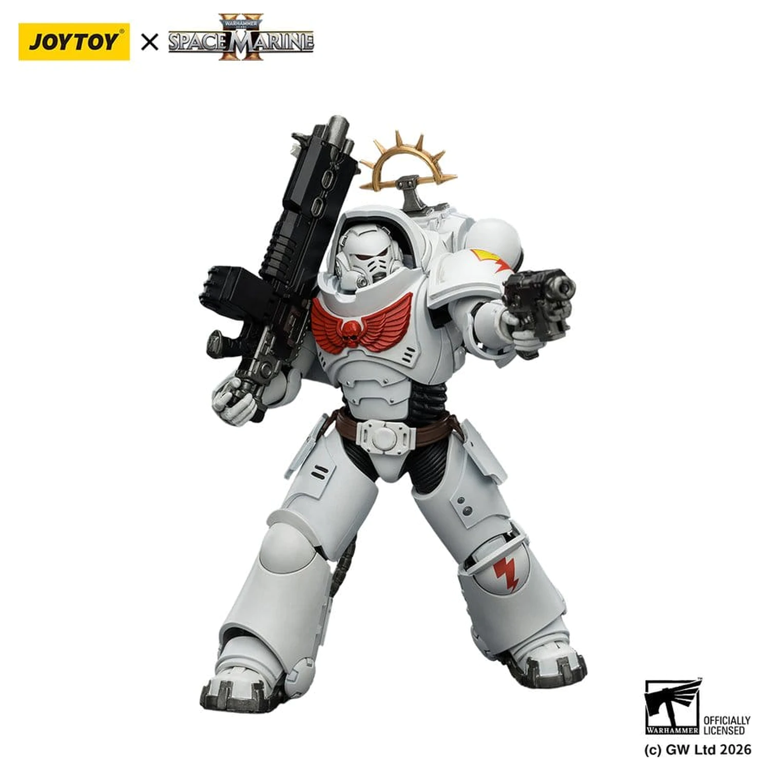 Warhammer 40,000 Actionfigur Spiel Edition White Scars Heavy Intercessor 13 cm Produktfoto
