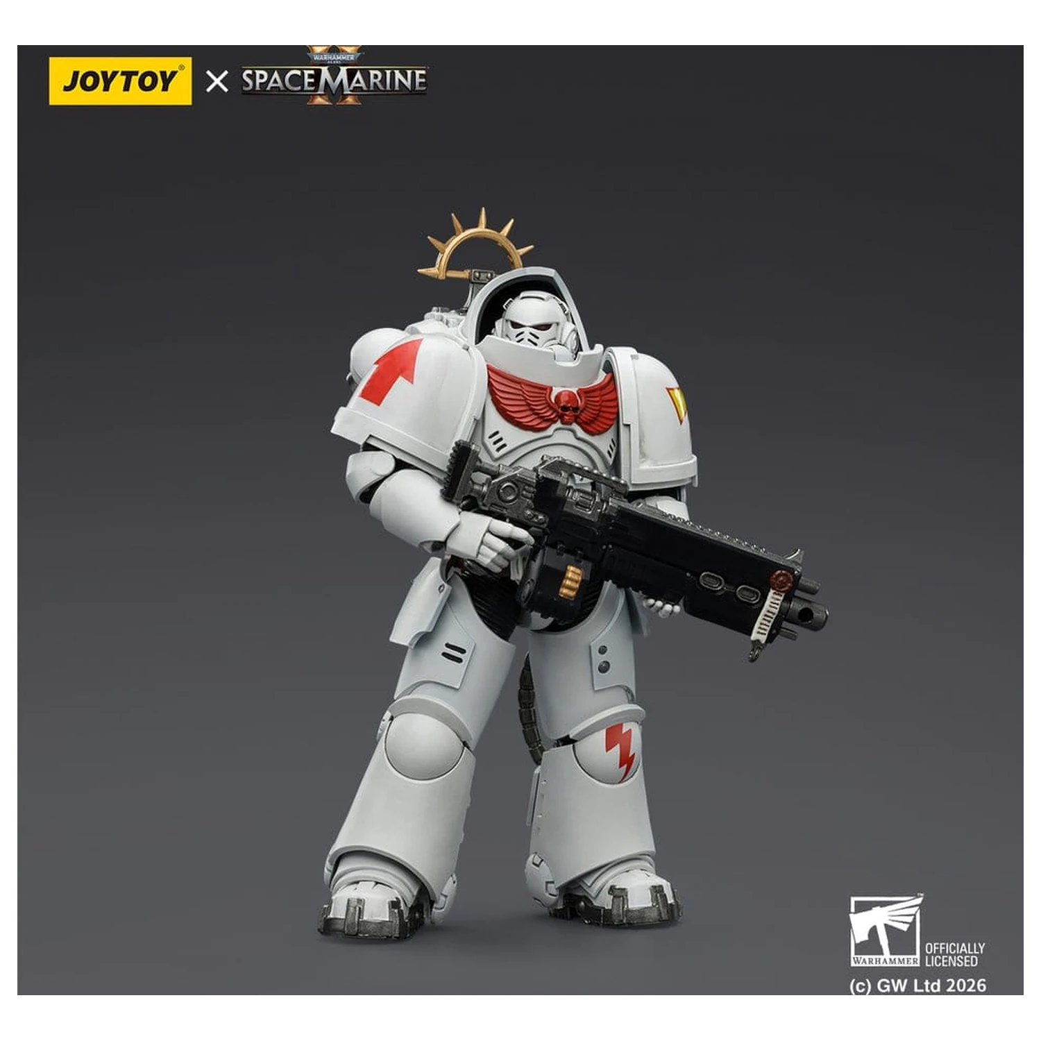 Warhammer 40,000 Actionfigur Spiel Edition White Scars Heavy Intercessor 13 cm Produktfoto