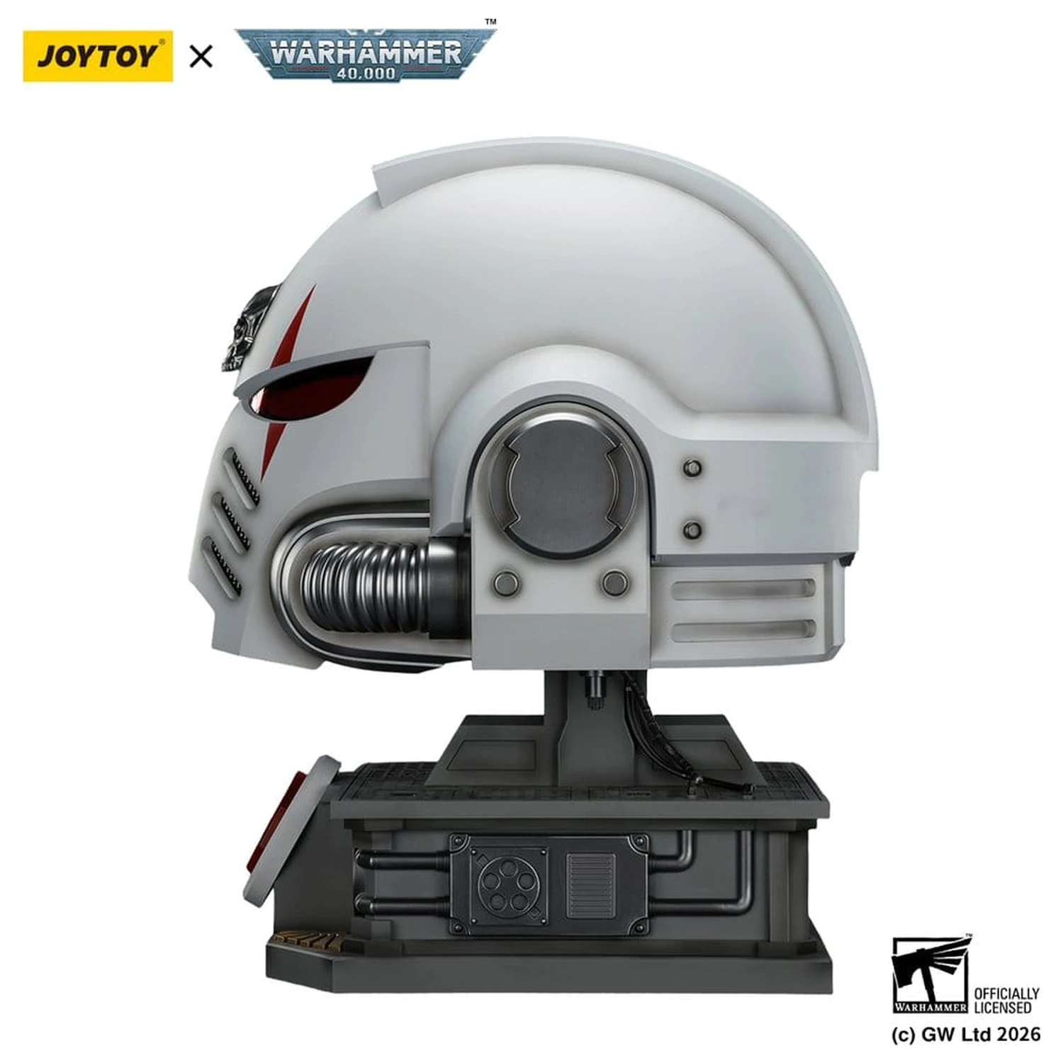 Warhammer 40,000 Helm mit Display Ständer White Scars MkX 44 cm Produktfoto
