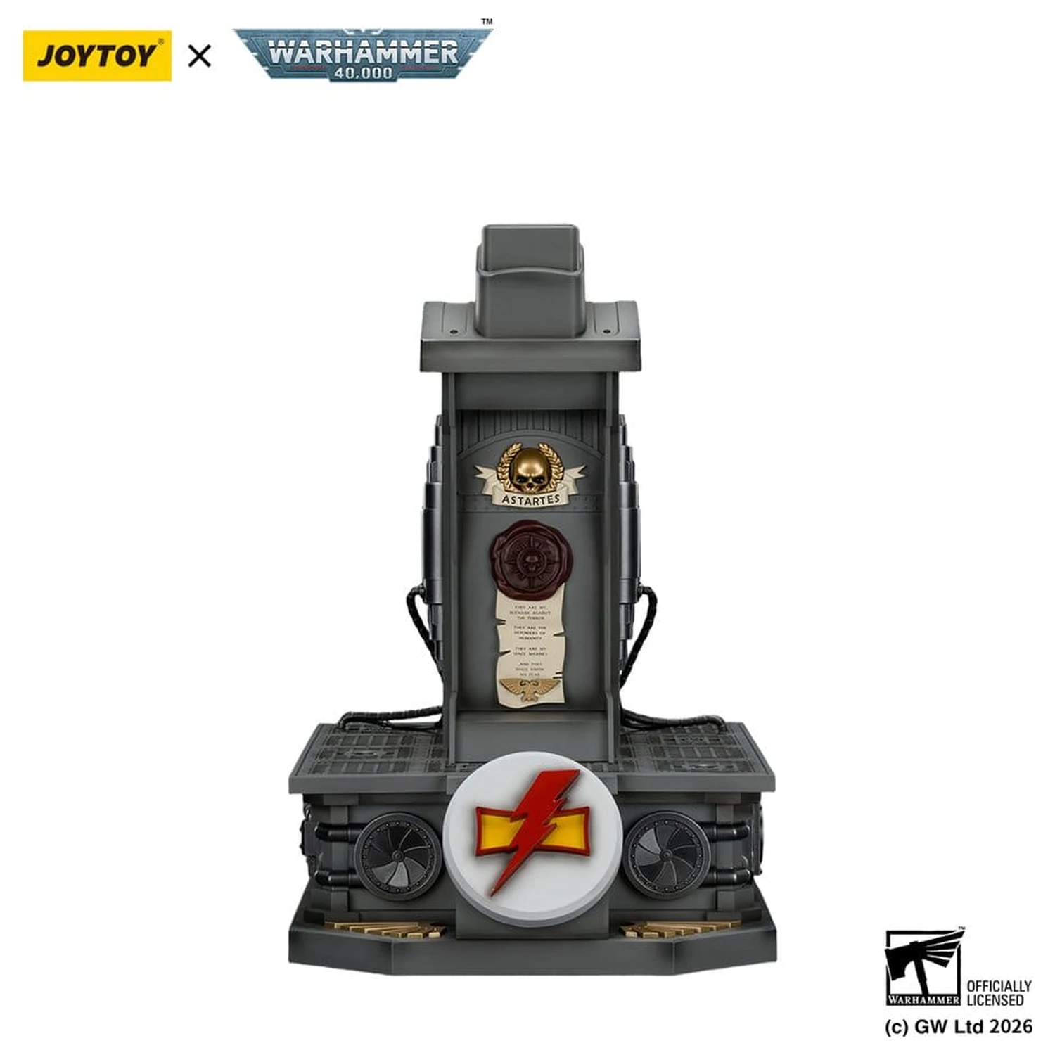 Warhammer 40,000 Helm mit Display Ständer White Scars MkX 44 cm Produktfoto