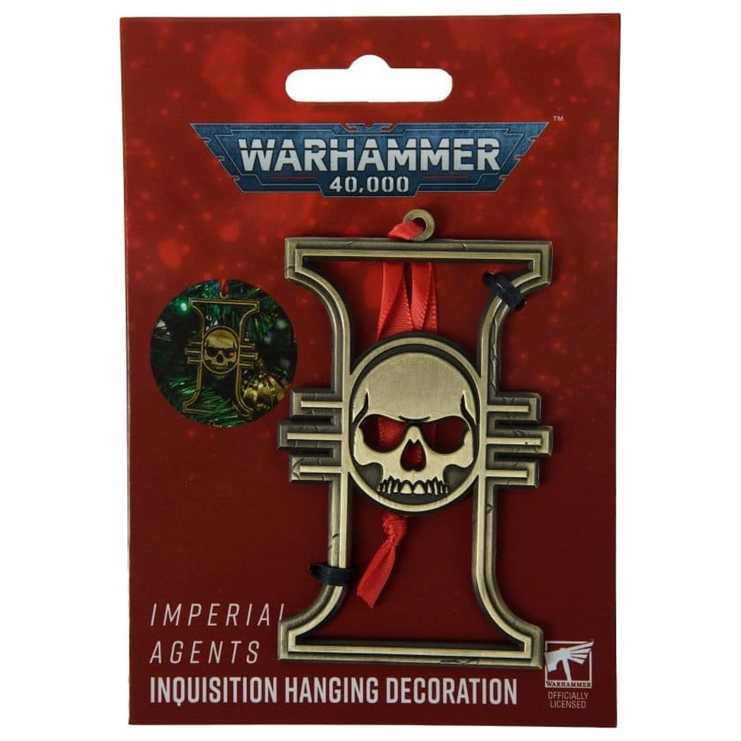 Warhammer 40,000 Hängedekoration Imperial Agents Inquisition 17 cm Produktfoto
