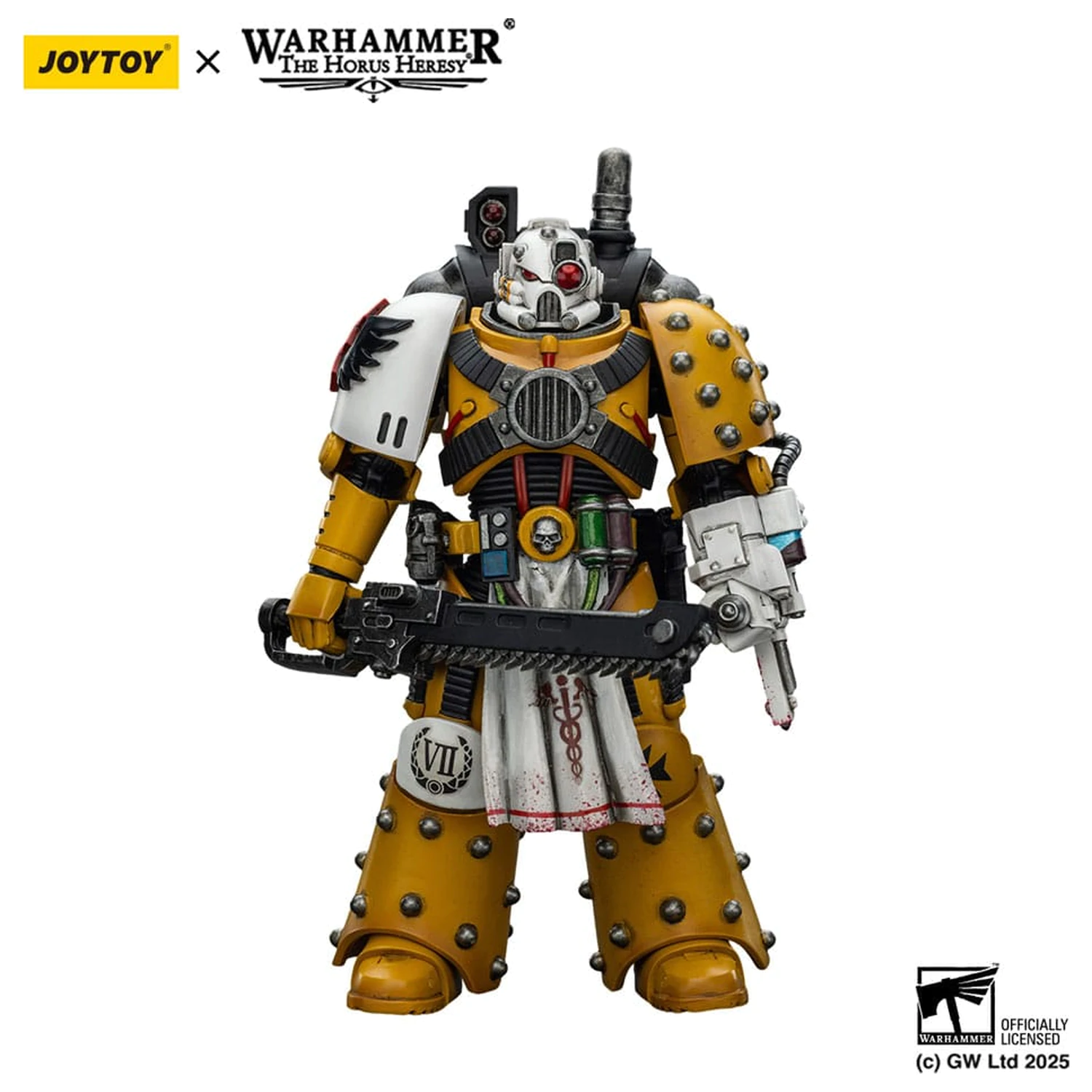 Warhammer 40,000: Imperial Fists Actionfigur Legion Apothecary 12 cm Produktfoto