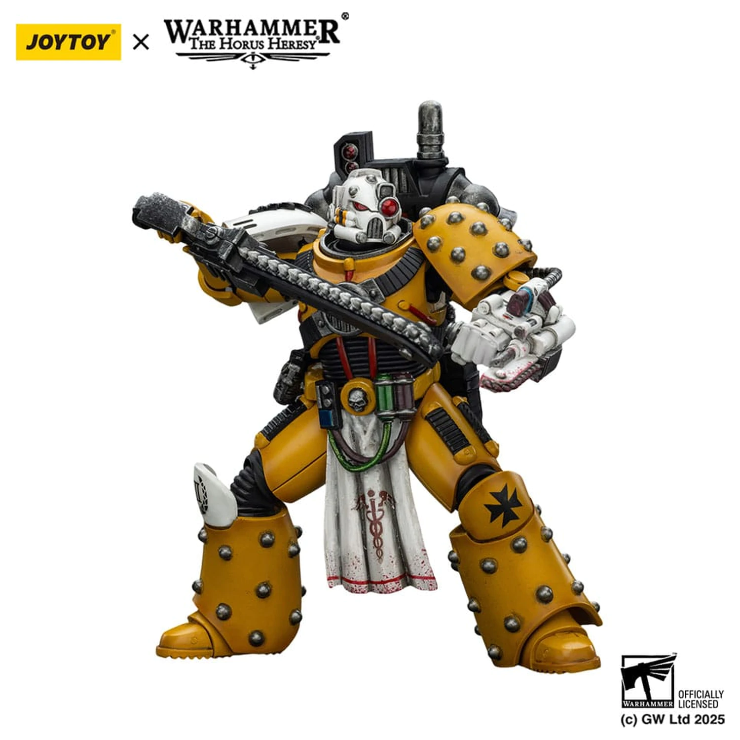 Warhammer 40,000: Imperial Fists Actionfigur Legion Apothecary 12 cm Produktfoto