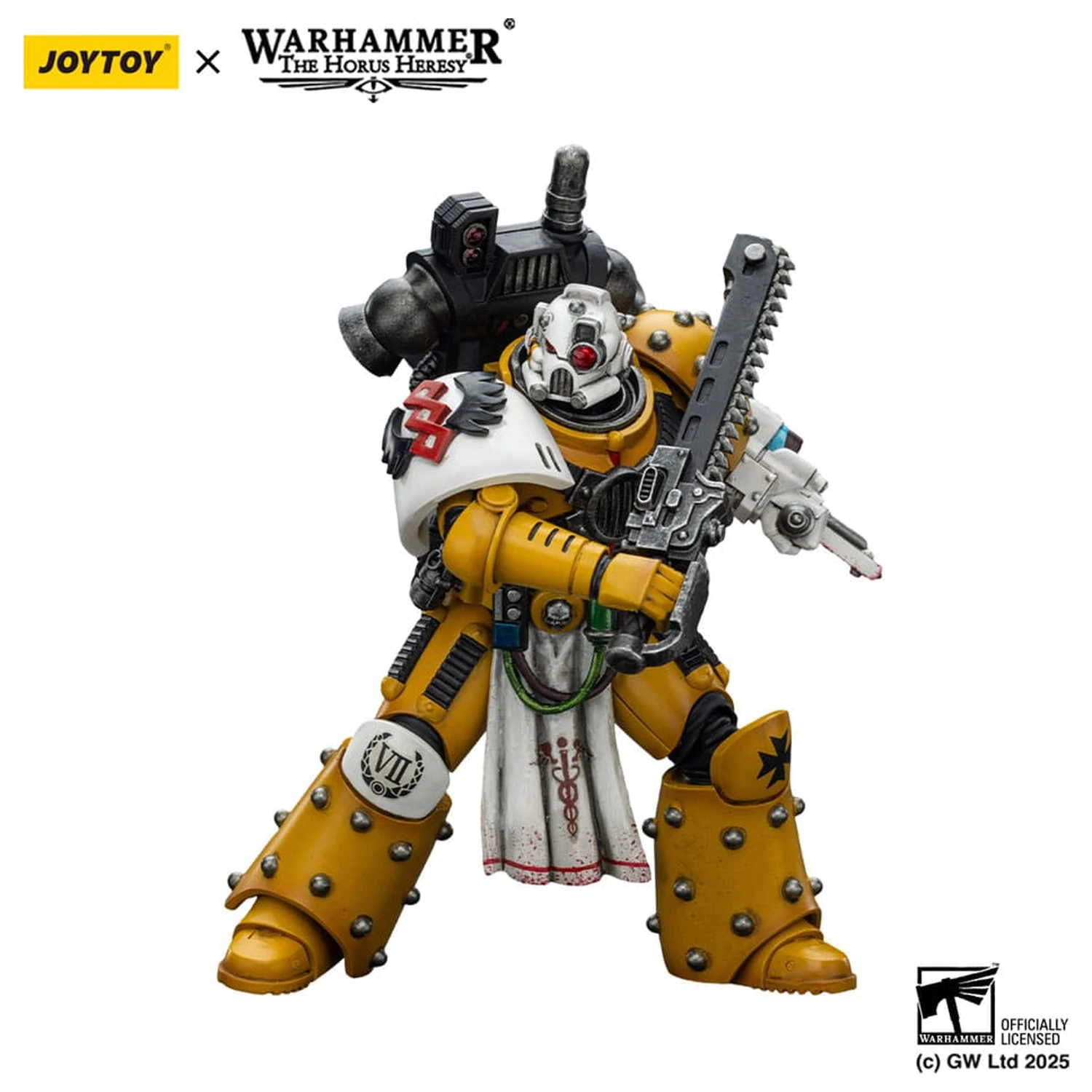 Warhammer 40,000: Imperial Fists Actionfigur Legion Apothecary 12 cm Produktfoto