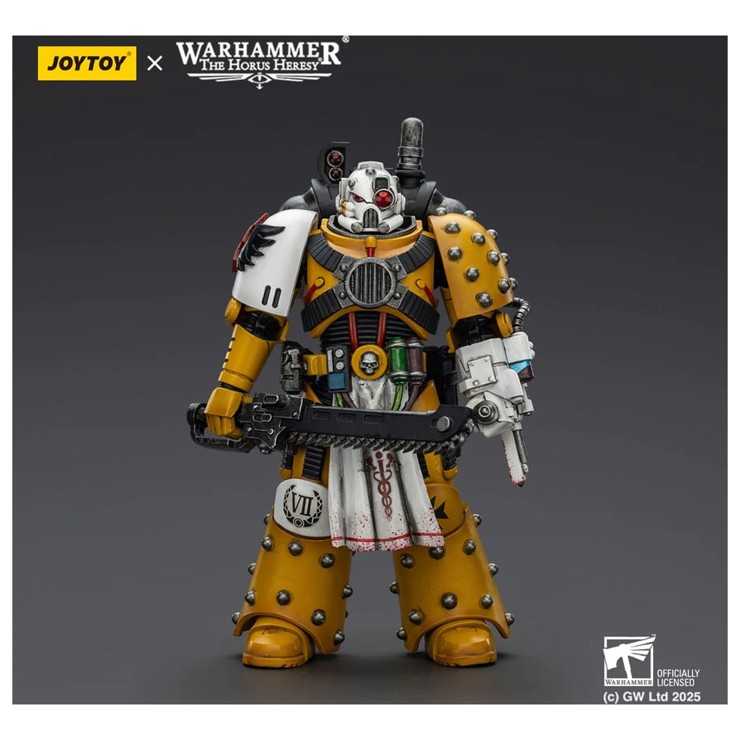 Warhammer 40,000: Imperial Fists Actionfigur Legion Apothecary 12 cm Produktfoto