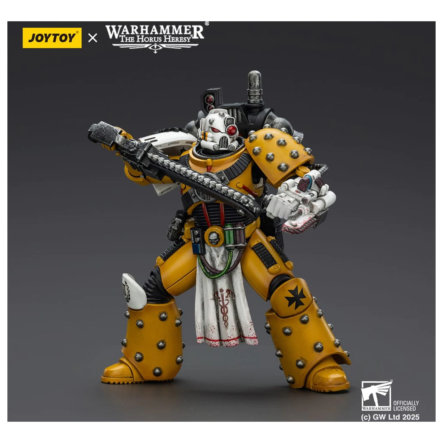 Warhammer 40,000: Imperial Fists Actionfigur Legion Apothecary 12 cm Produktfoto