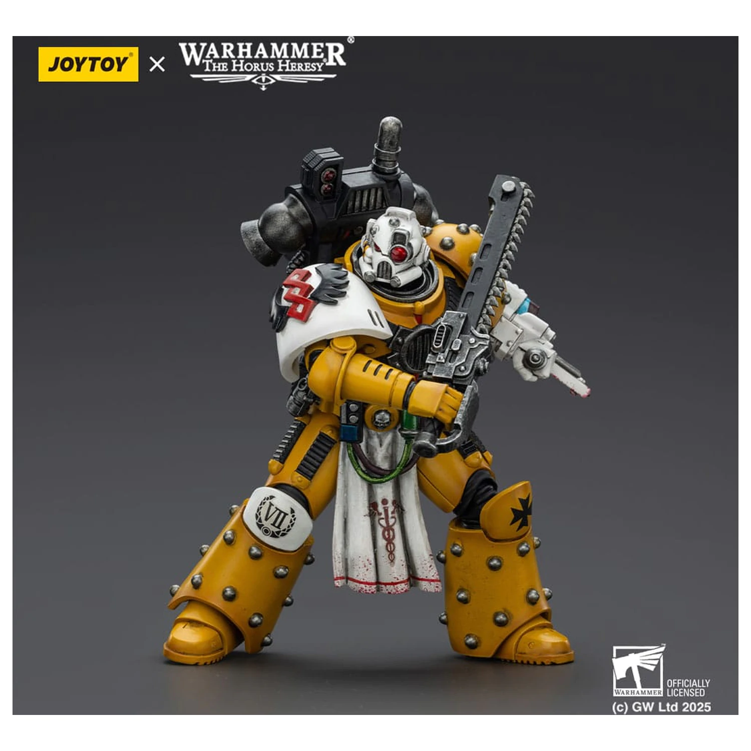 Warhammer 40,000: Imperial Fists Actionfigur Legion Apothecary 12 cm Produktfoto