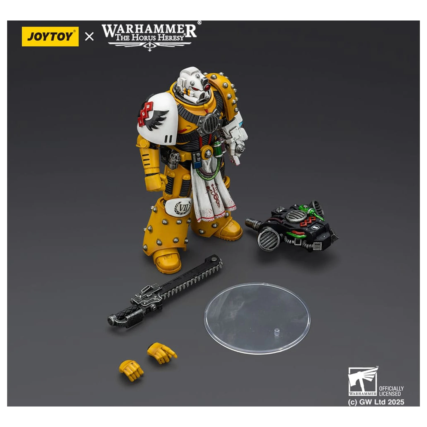 Warhammer 40,000: Imperial Fists Actionfigur Legion Apothecary 12 cm Produktfoto