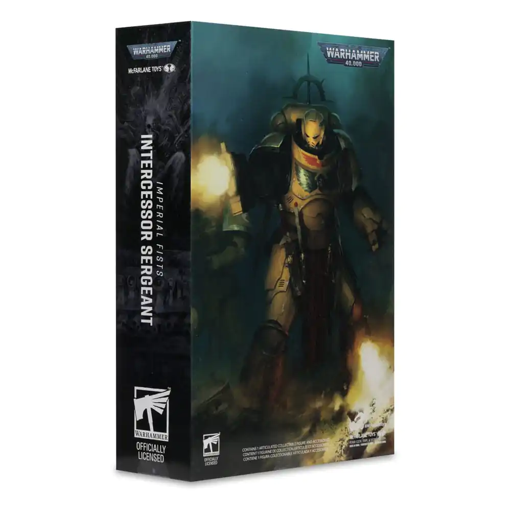 Warhammer 40,000 Action Figur Intercessor Sergeant (Imperial Fist) (Gold Label) 18 cm Produktfoto