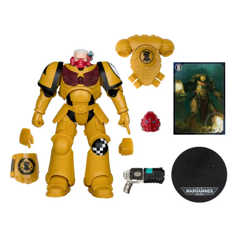 Warhammer 40,000 Action Figur Intercessor Sergeant (Imperial Fist) (Gold Label) 18 cm Produktfoto