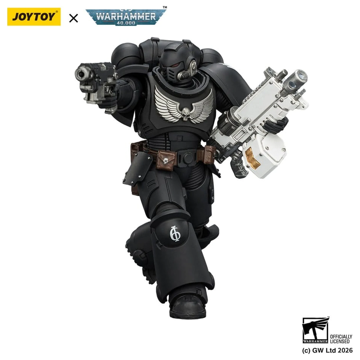 Warhammer 40,000 Actionfigur Iron Hands Intercessor 12 cm Produktfoto