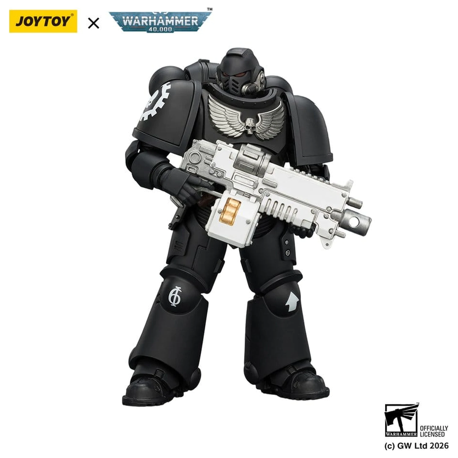 Warhammer 40,000 Actionfigur Iron Hands Intercessor 12 cm Produktfoto