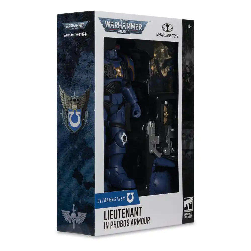Warhammer 40,000 Actionfigur Lieutenant in Phobos Armor (Ultramarines) 18 cm Produktfoto