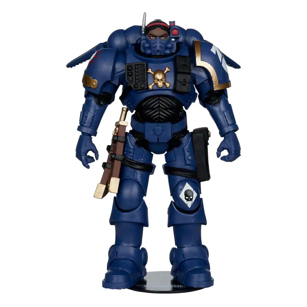 Warhammer 40,000 Actionfigur Lieutenant in Phobos Armor (Ultramarines) 18 cm Produktfoto