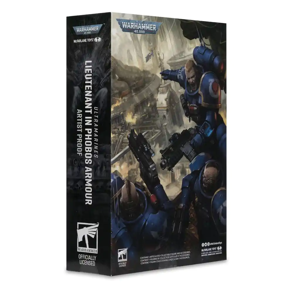 Warhammer 40,000 Action Figur Lieutenant in Phobos Armor (Ultramarines) (Artist Proof) 18 cm Produktfoto