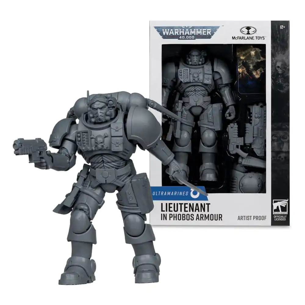 Warhammer 40,000 Action Figur Lieutenant in Phobos Armor (Ultramarines) (Artist Proof) 18 cm Produktfoto