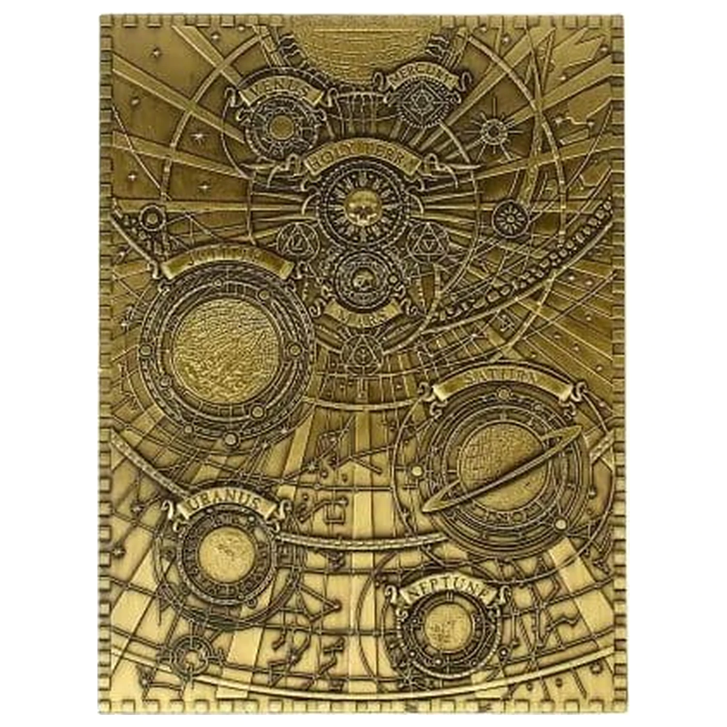 Warhammer 40,000 Metall Karte Sol System Produktfoto