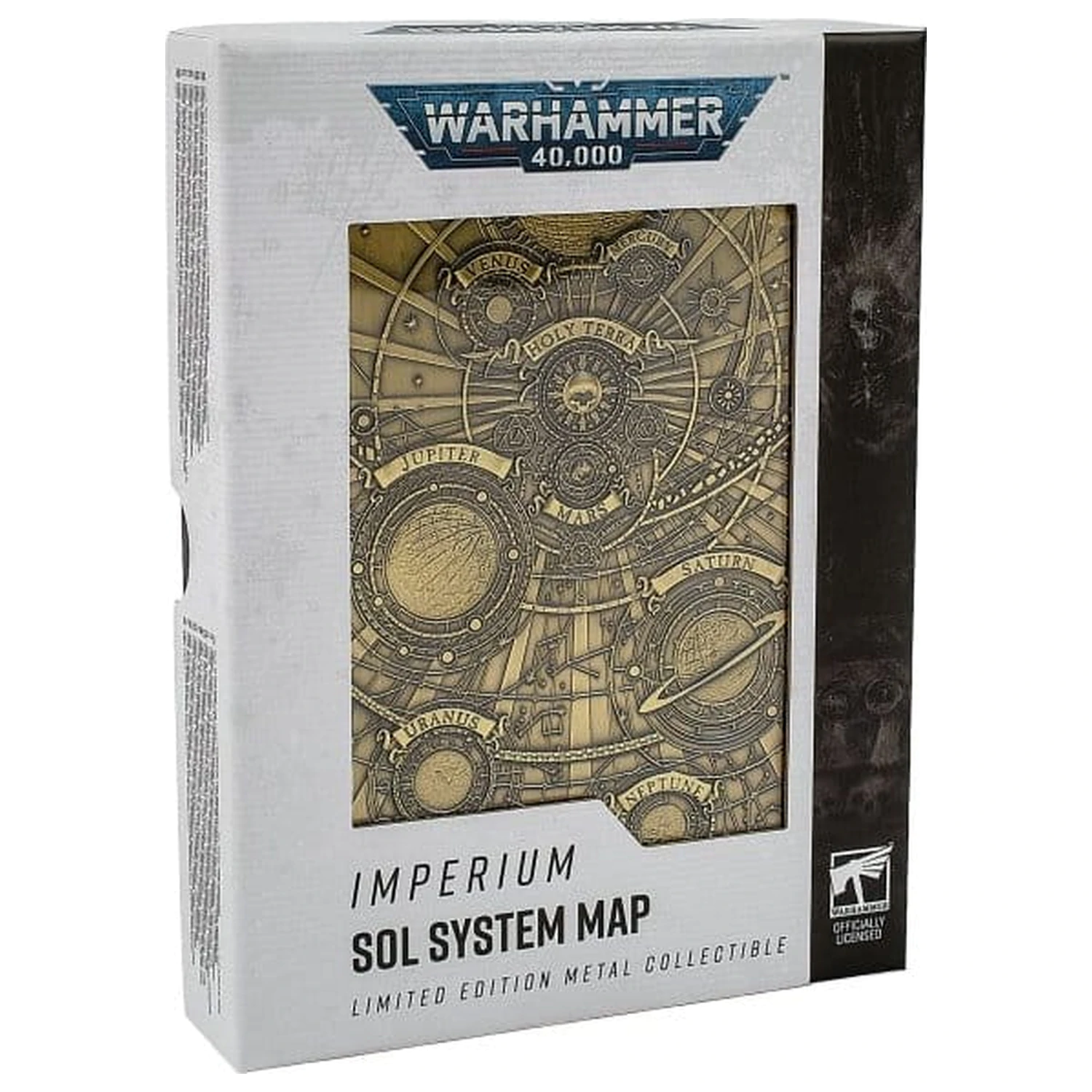 Warhammer 40,000 Metall Karte Sol System Produktfoto
