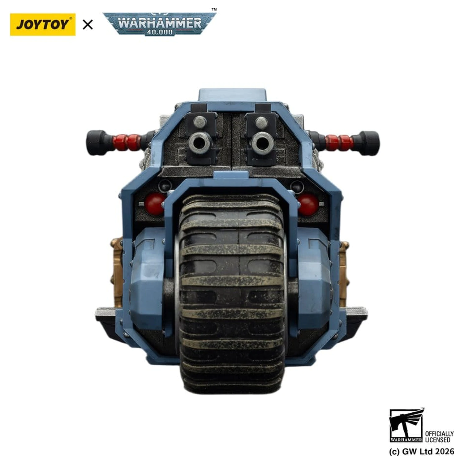 Warhammer 40,000 Raider-pattern Kampf-Bike Space Wolves mit Zwillings-Bolter-Gewehren 22 cm Produktfoto