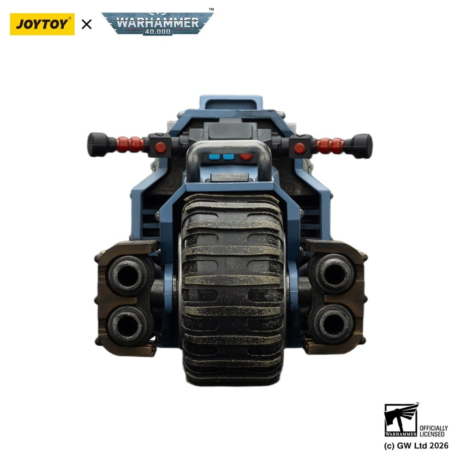 Warhammer 40,000 Raider-pattern Kampf-Bike Space Wolves mit Zwillings-Bolter-Gewehren 22 cm Produktfoto