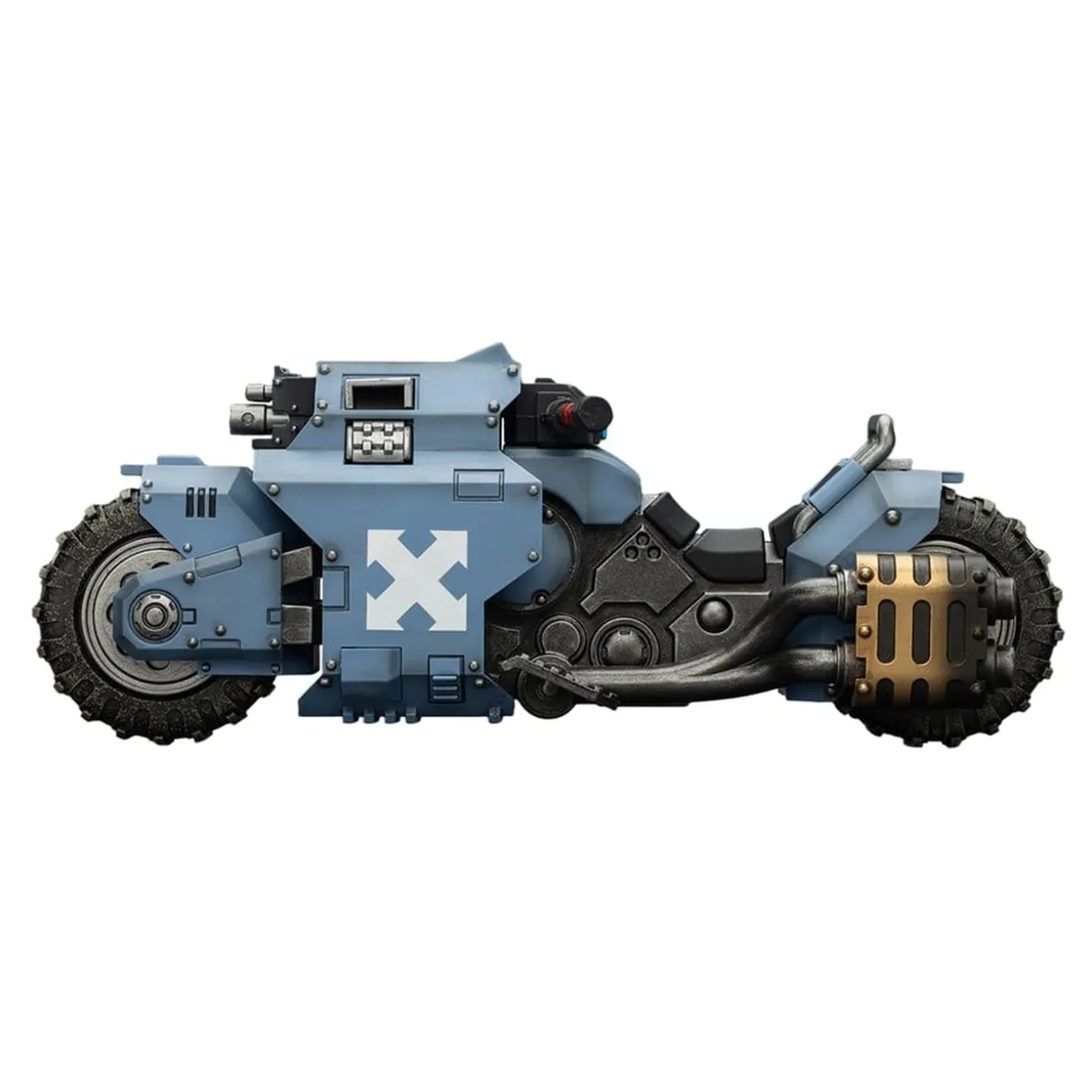 Warhammer 40,000 Raider-pattern Kampf-Bike Space Wolves mit Zwillings-Bolter-Gewehren 22 cm Produktfoto