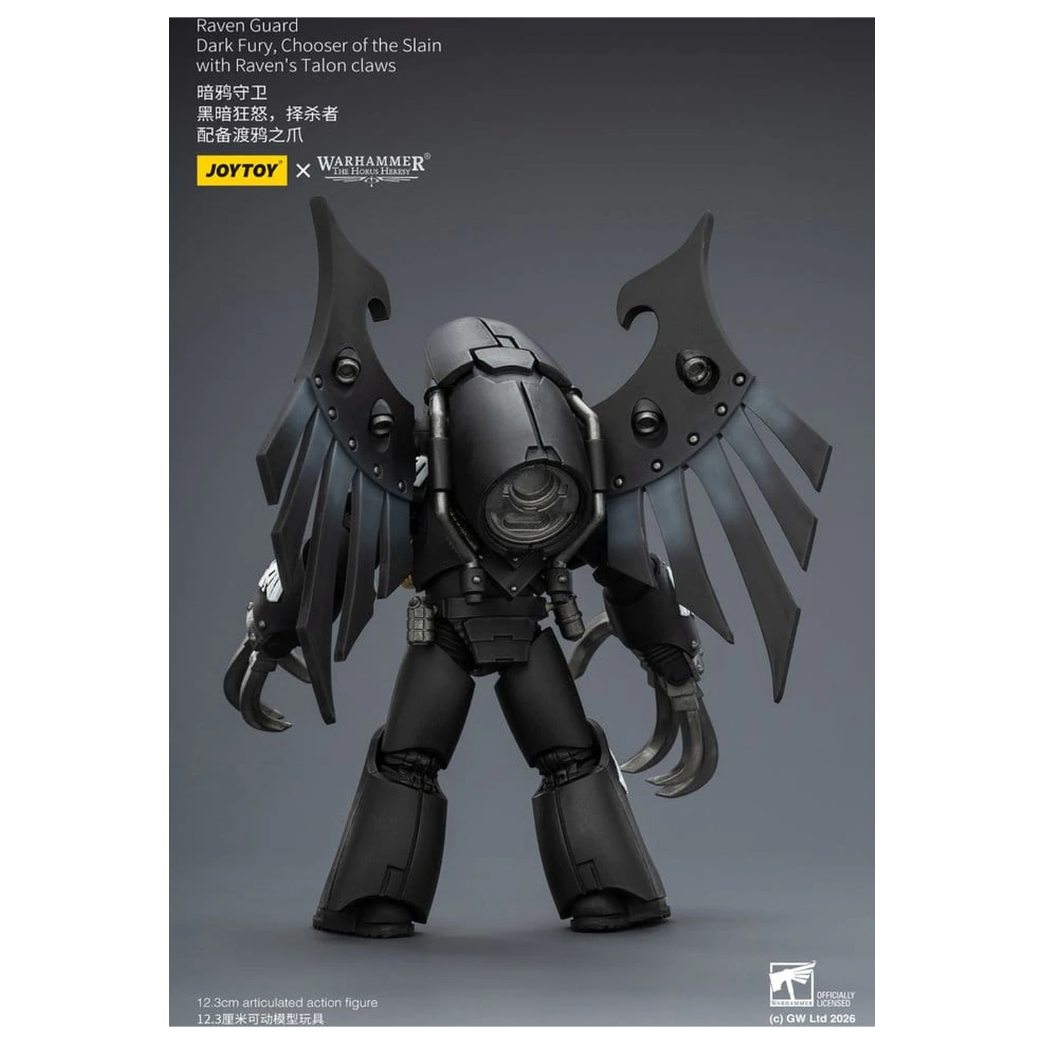 Warhammer 40,000 Action Figur Raven Guard Dark Fury, Chooser of the Slain 12 cm Produktfoto