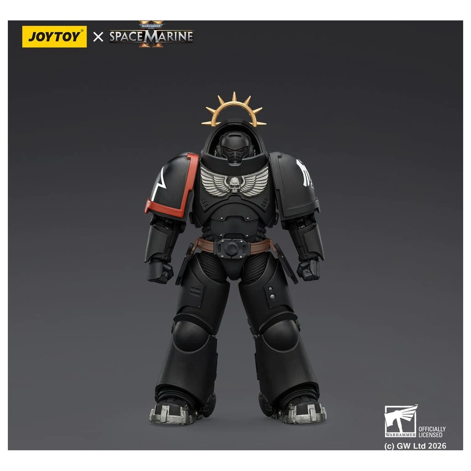 Warhammer 40,000 Actionfigur Raven Guard Heavy Intercessor 13 cm Produktfoto