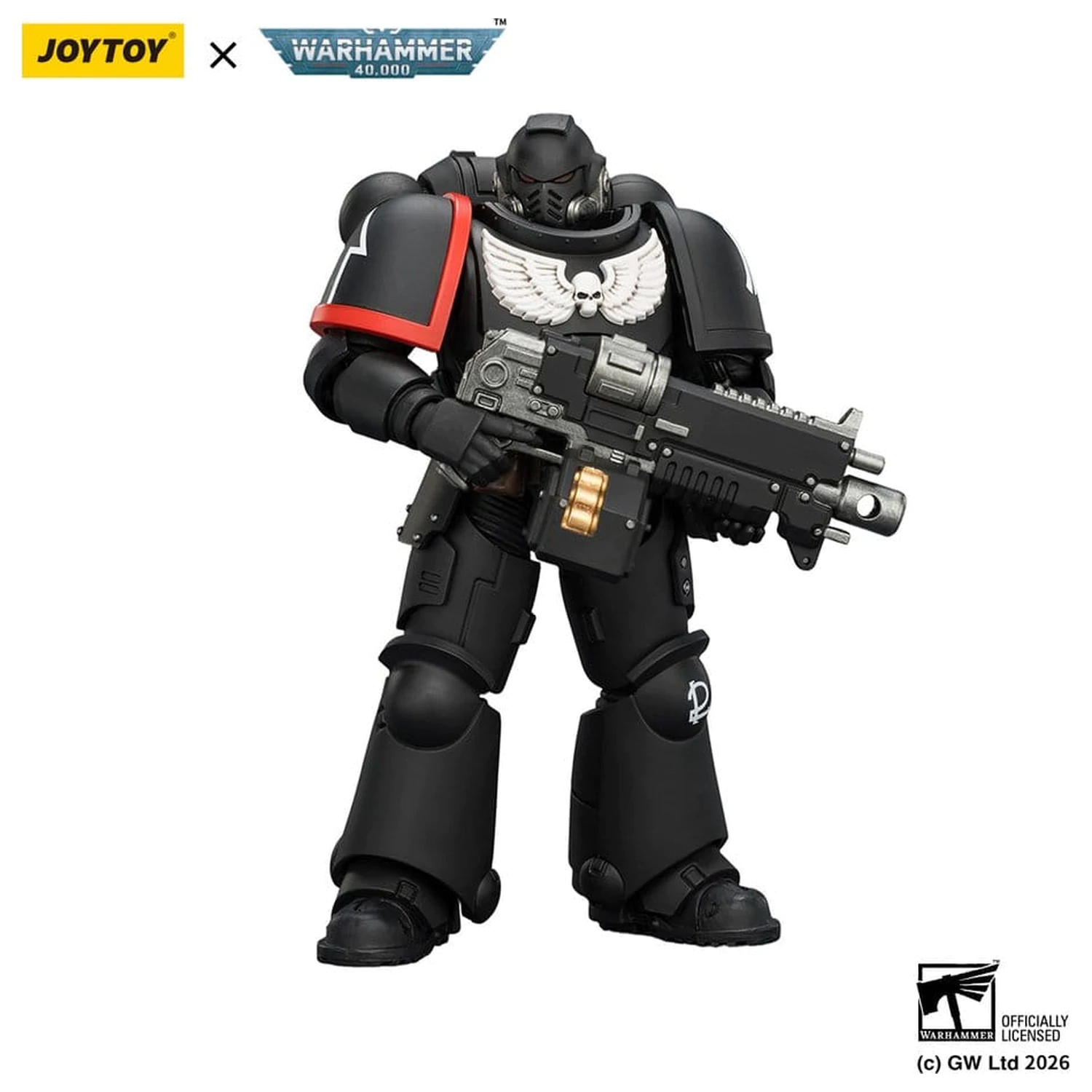 Warhammer 40,000 Actionfigur Raven Guard Intercessor 12 cm Produktfoto
