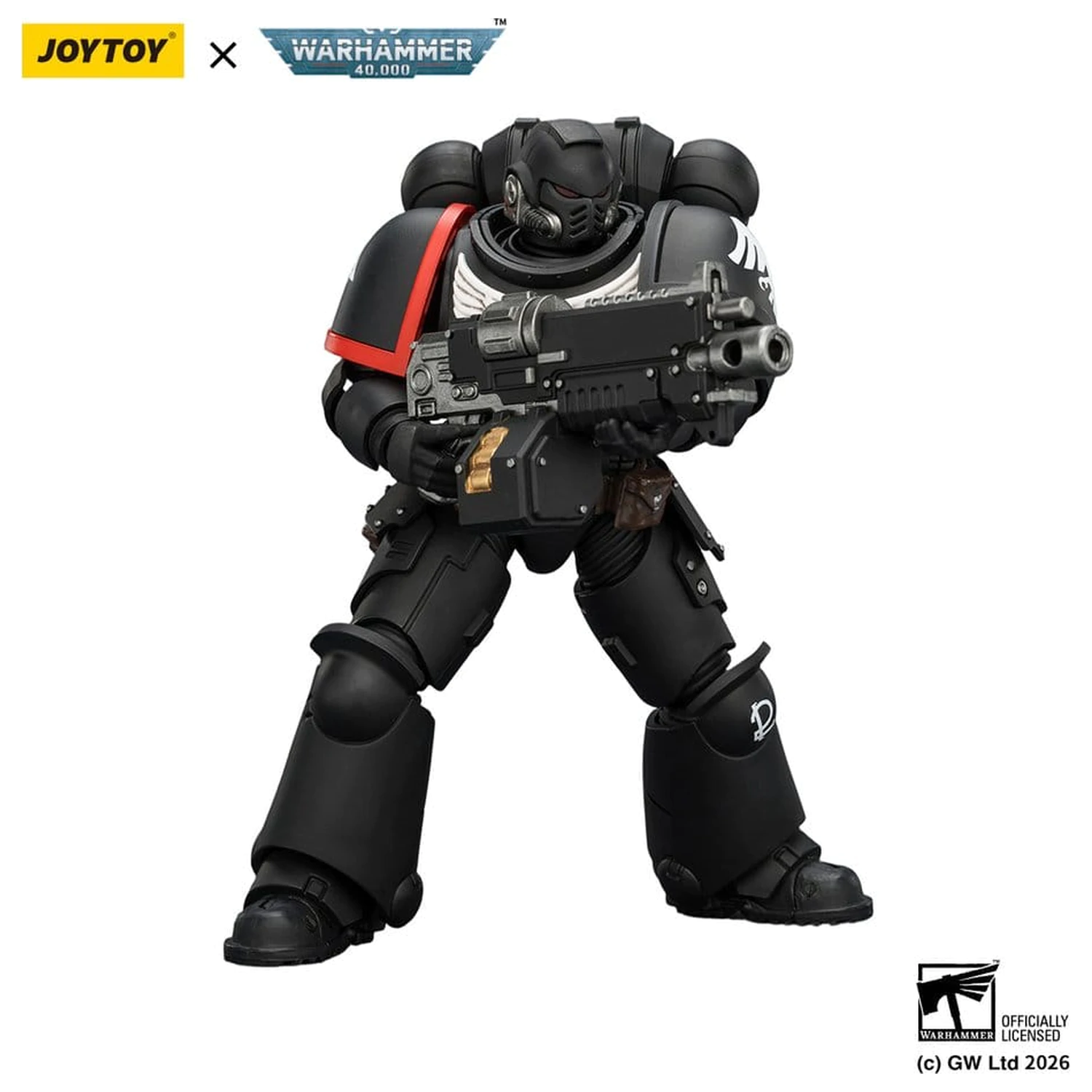 Warhammer 40,000 Actionfigur Raven Guard Intercessor 12 cm Produktfoto