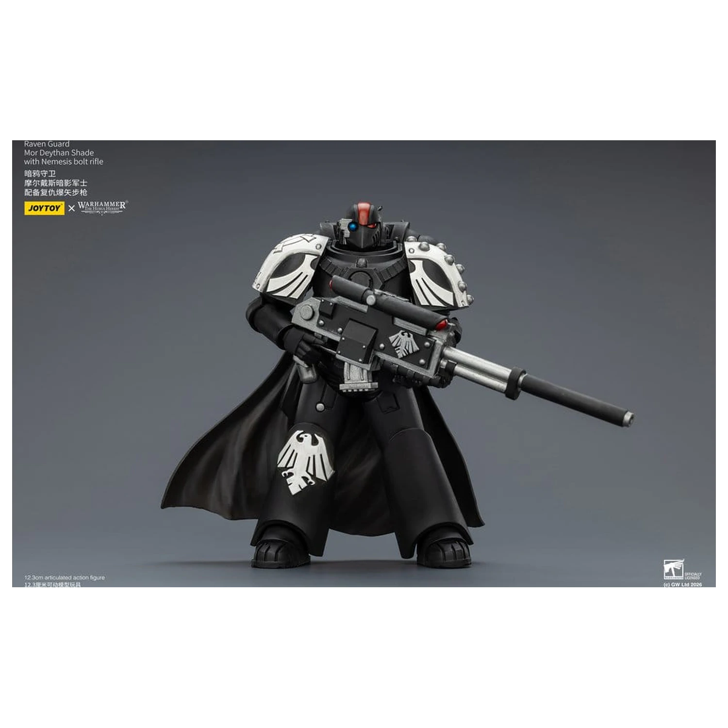 Warhammer 40,000 Action Figur Raven Guard Mor Deythan Shade 12 cm Produktfoto