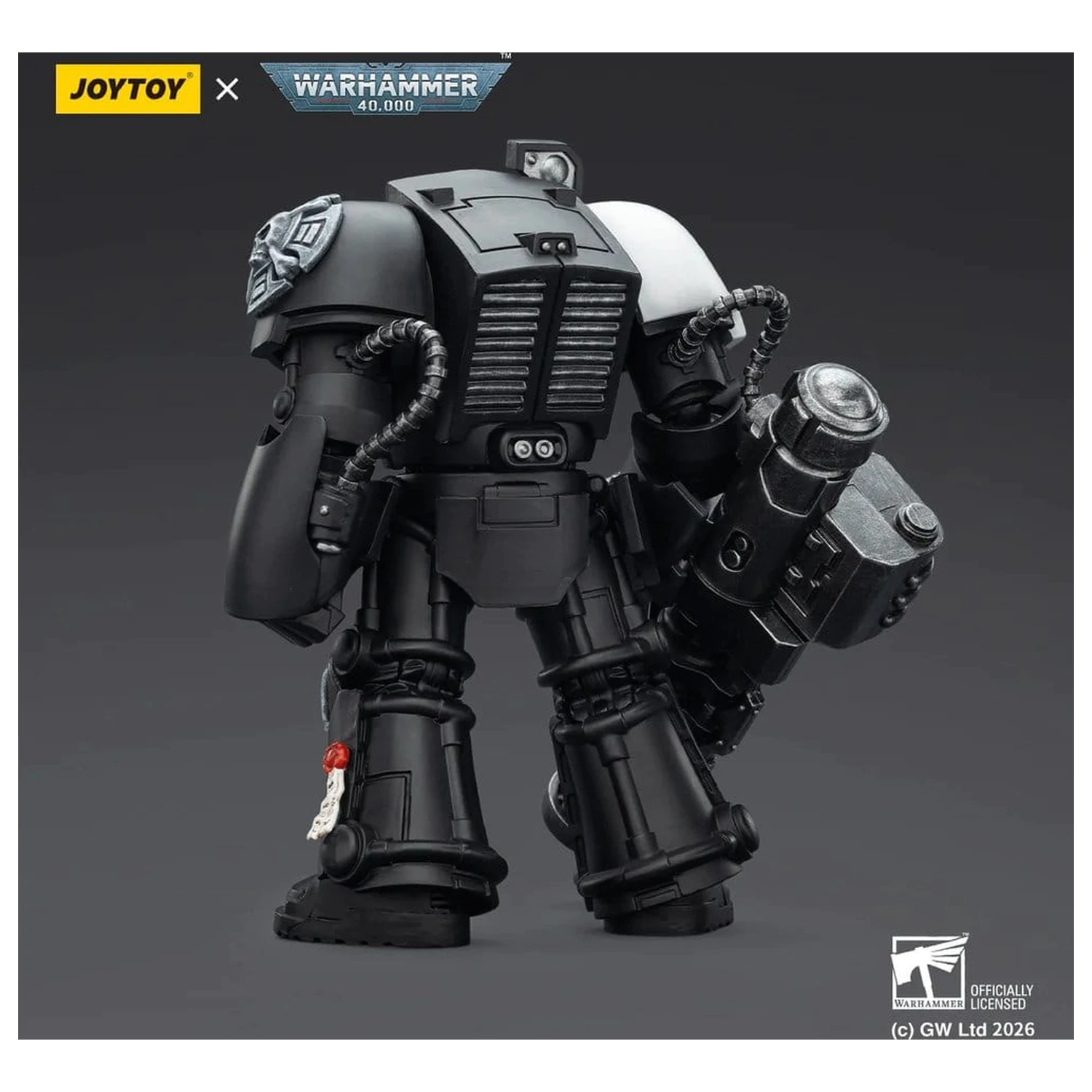 Warhammer 40,000 Actionfigur Raven Guard Terminator 3 mit Power Fist und Assault Cannon 14 cm Produktfoto