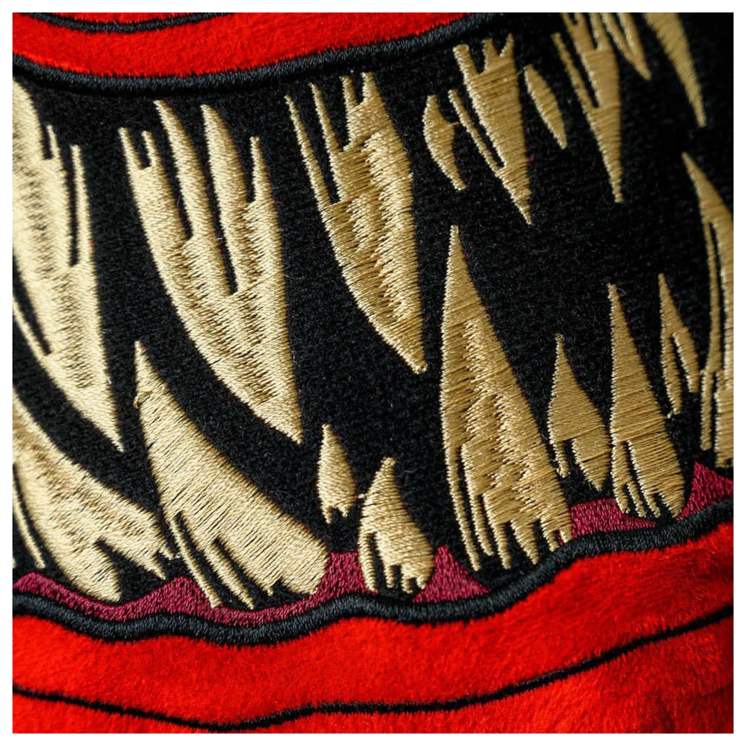 Warhammer 40,000 Hausschuhe Rot Squig Hausschuhe Produktfoto