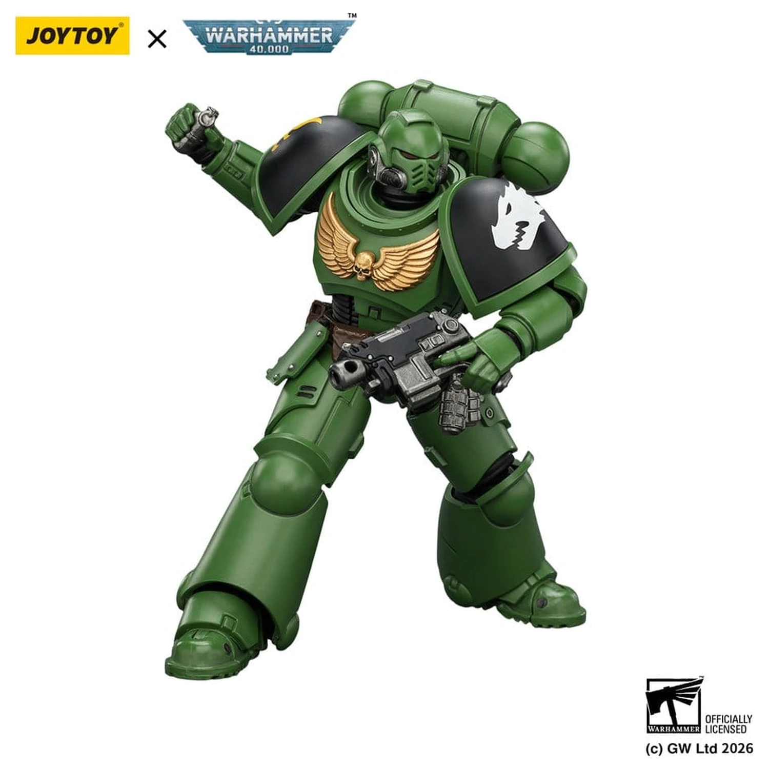 Warhammer 40,000 Actionfigur Salamanders Intercessor 12 cm Produktfoto