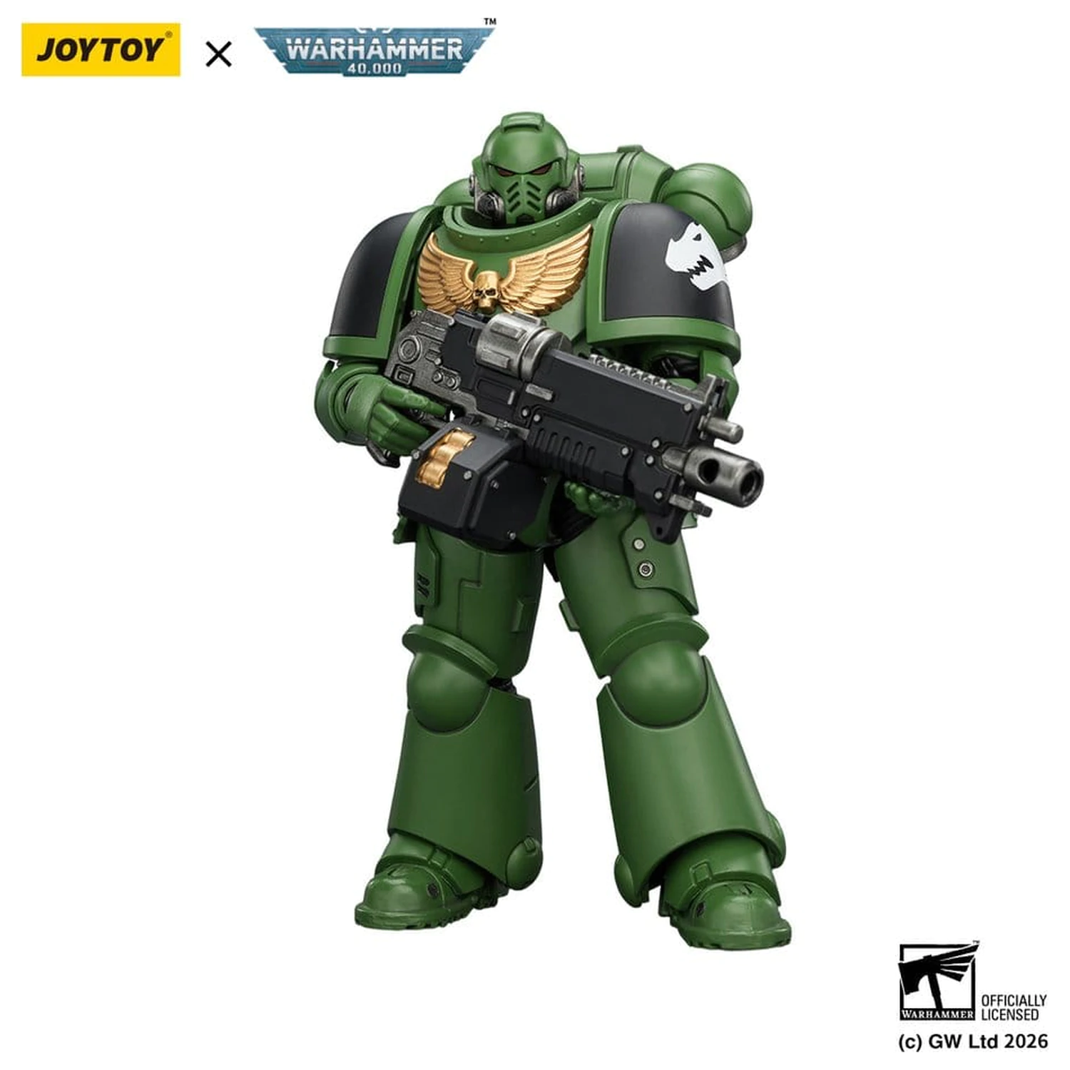 Warhammer 40,000 Actionfigur Salamanders Intercessor 12 cm Produktfoto