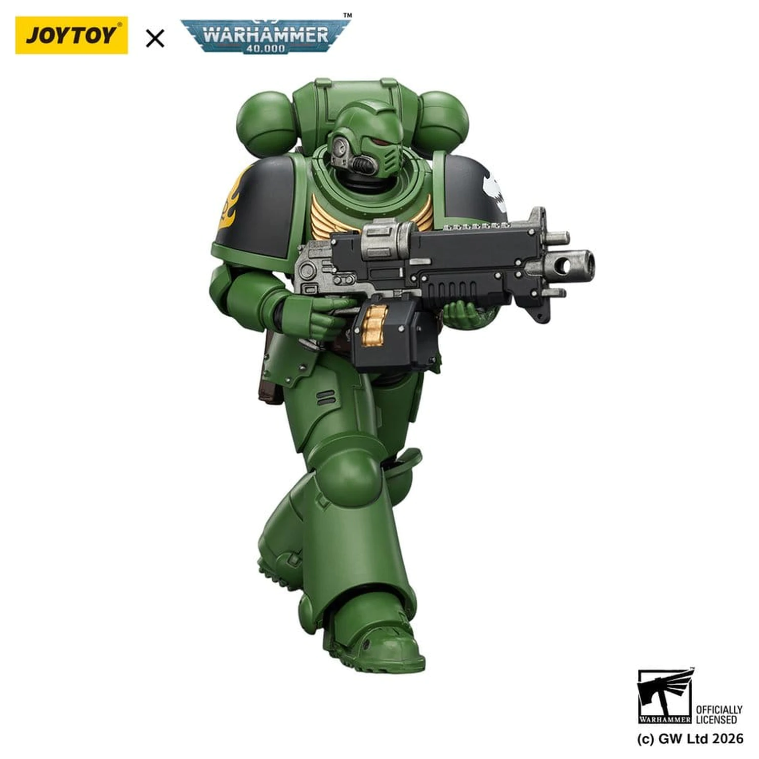 Warhammer 40,000 Actionfigur Salamanders Intercessor 12 cm Produktfoto