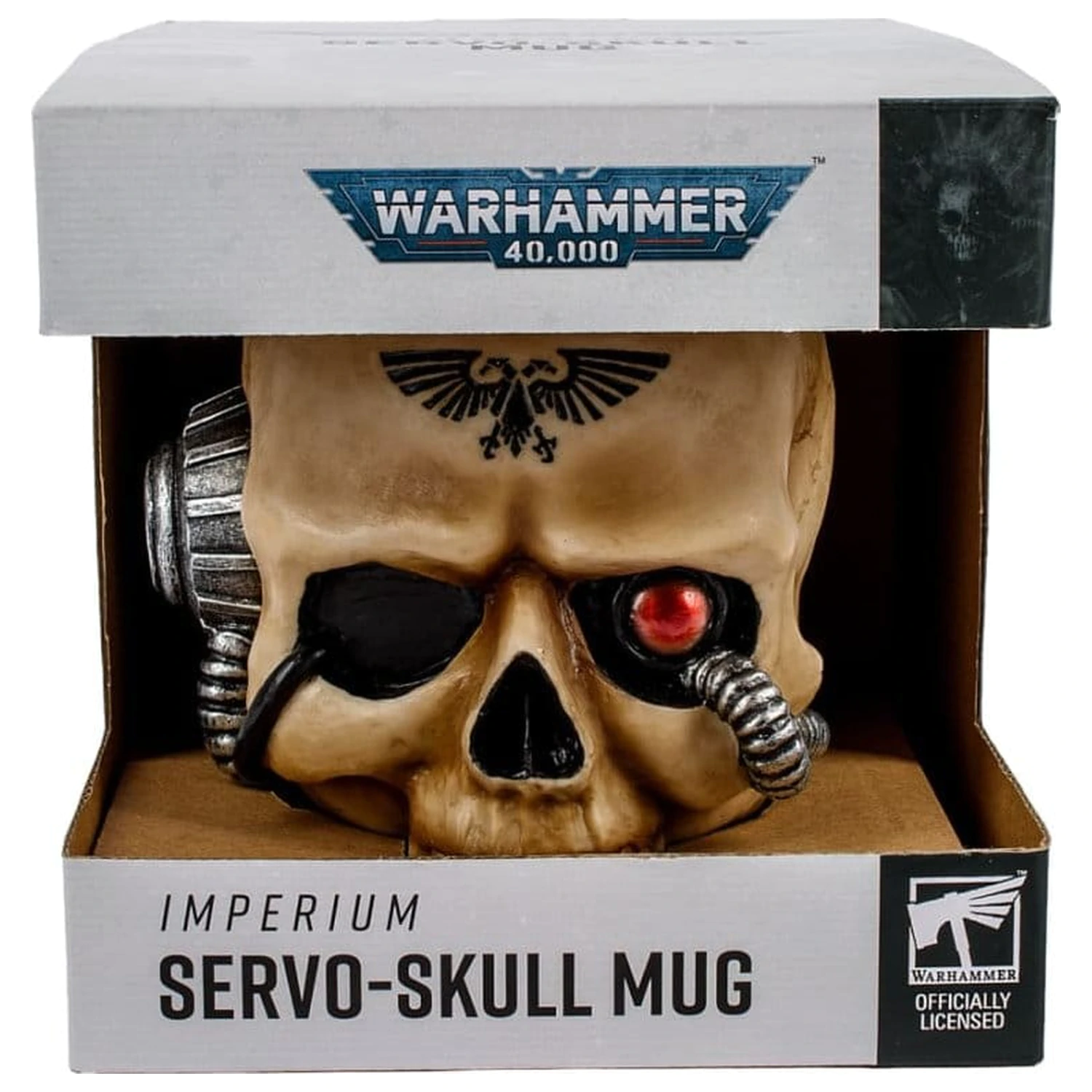 Warhammer 40,000 Tasse Servo Skull Produktfoto