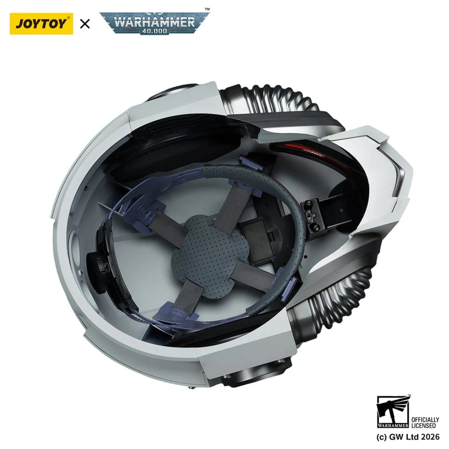 Warhammer 40,000 Helm White Scars MkX 30 cm Produktfoto