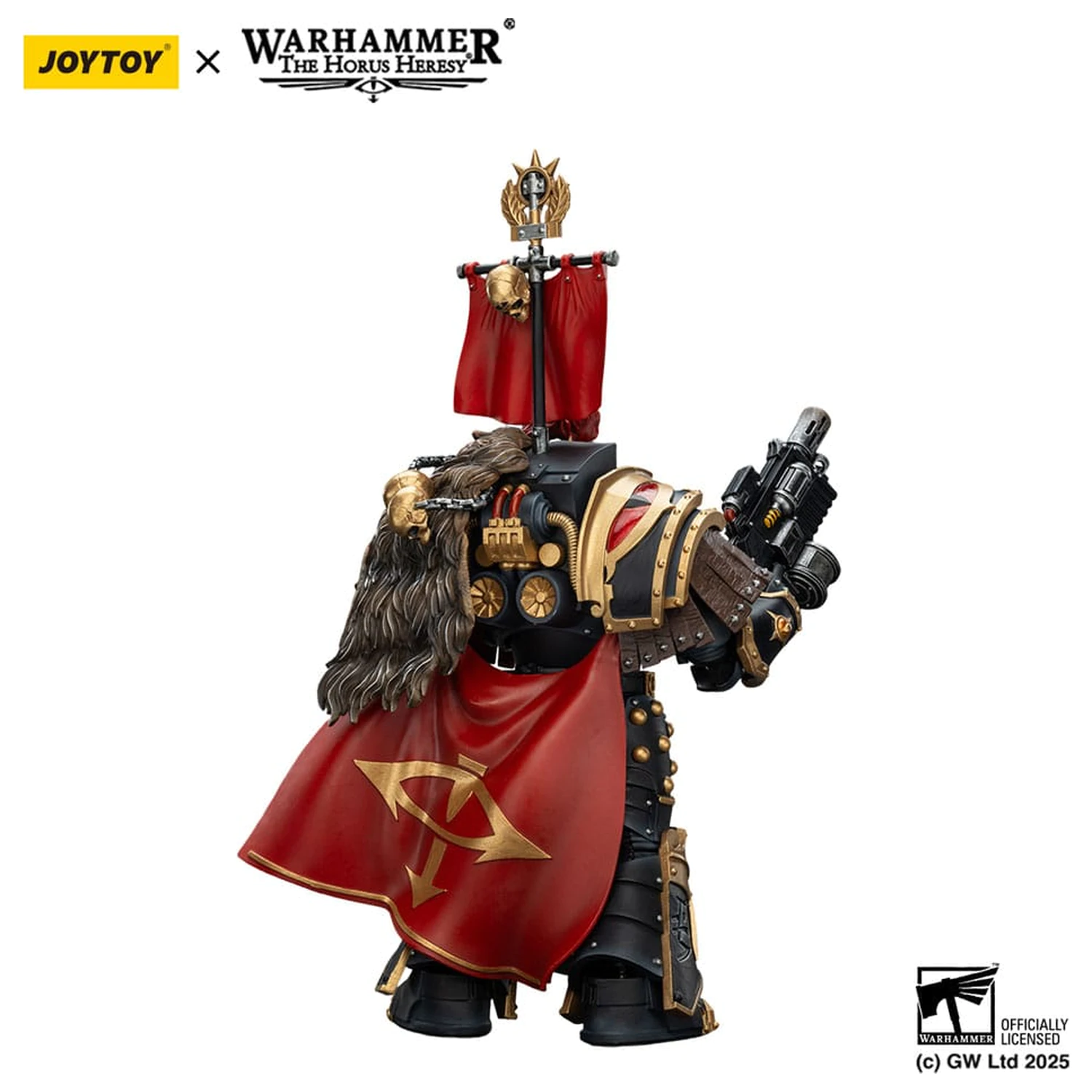 Warhammer 40,000: Sons of Horus Action Figur Legion Cataphractii Praetor mit Combi-Melta und Power Maul 14 cm Produktfoto