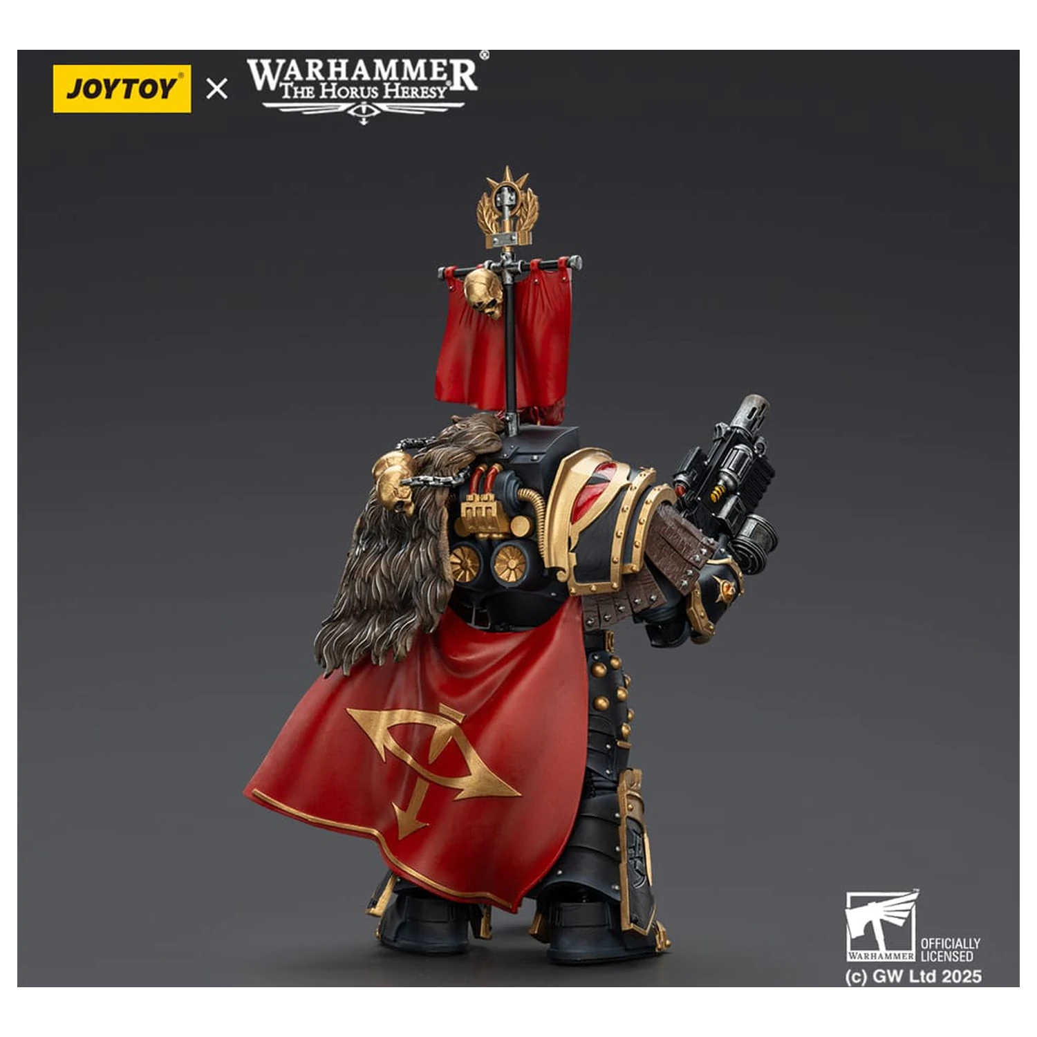 Warhammer 40,000: Sons of Horus Action Figur Legion Cataphractii Praetor mit Combi-Melta und Power Maul 14 cm Produktfoto