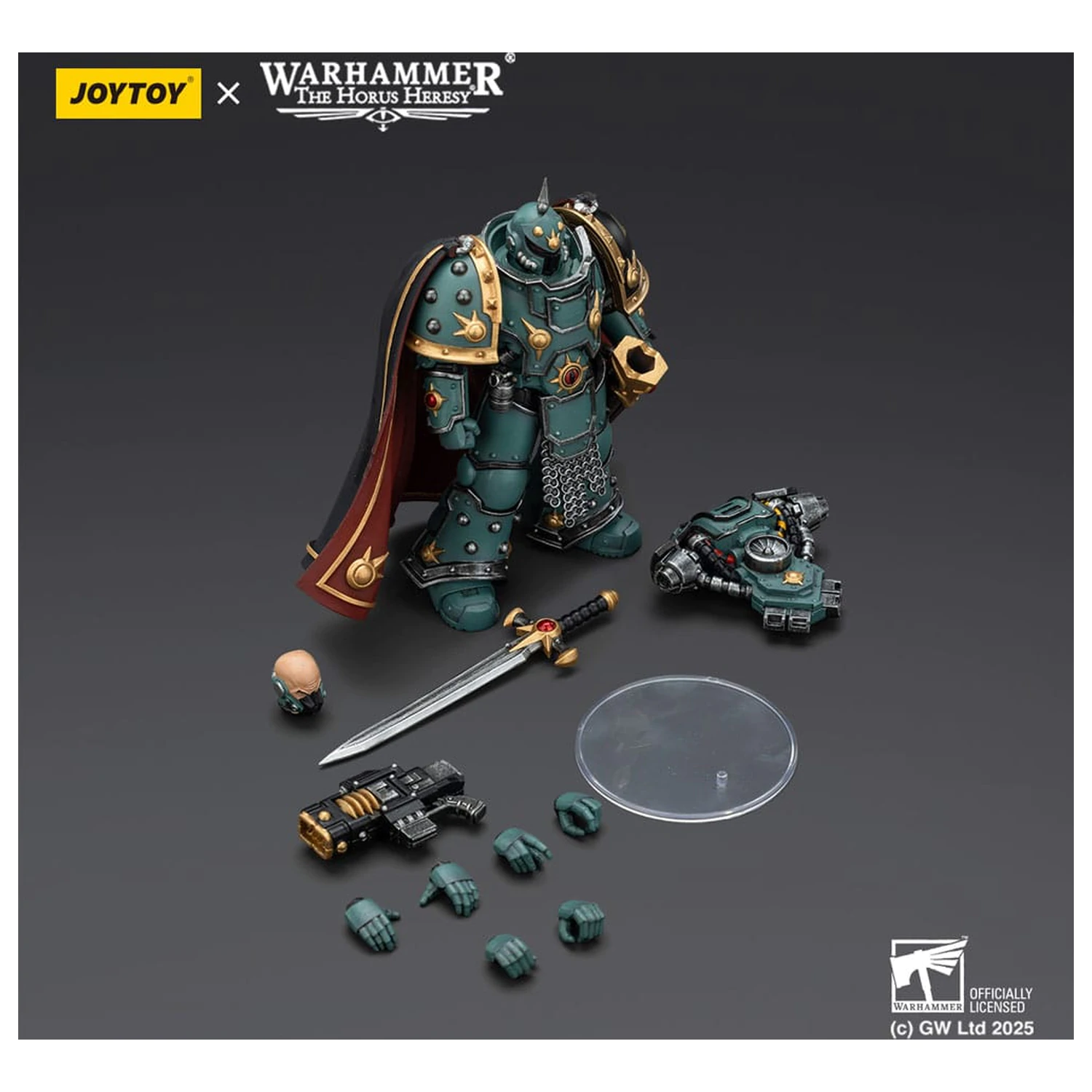 Warhammer 40,000: Sons of Horus Actionfigur Legion Champion 12 cm Produktfoto