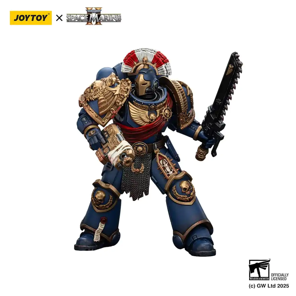 Warhammer 40,000: Space Marine 2 Action-Figur Ultramarines Relic Secundus Armour 20 cm Produktfoto