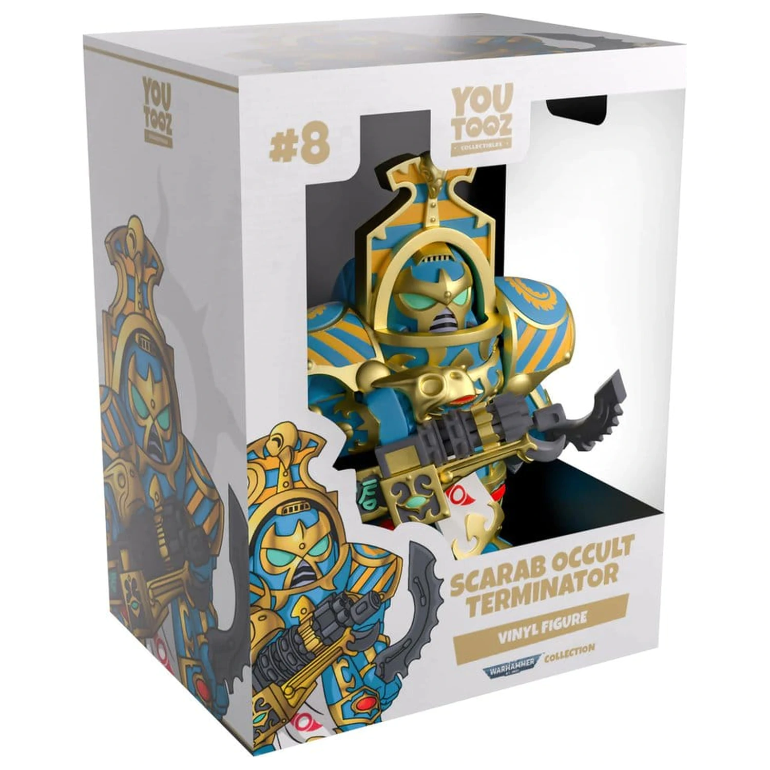 Warhammer 40,000: Space Marine 2 Vinyl Figur Scarab Occult Terminator 14 cm Produktfoto