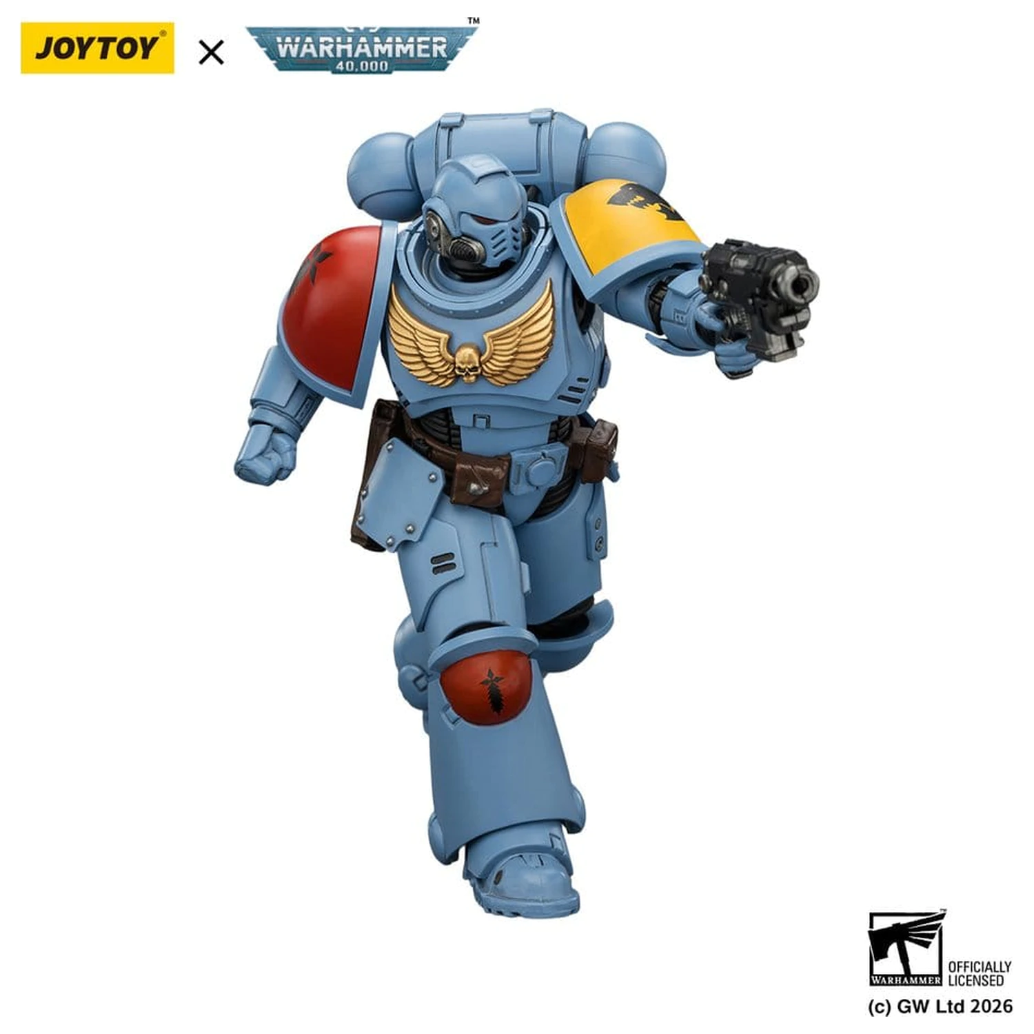 Warhammer 40,000 Actionfigur Space Wolves Intercessor 12 cm Produktfoto