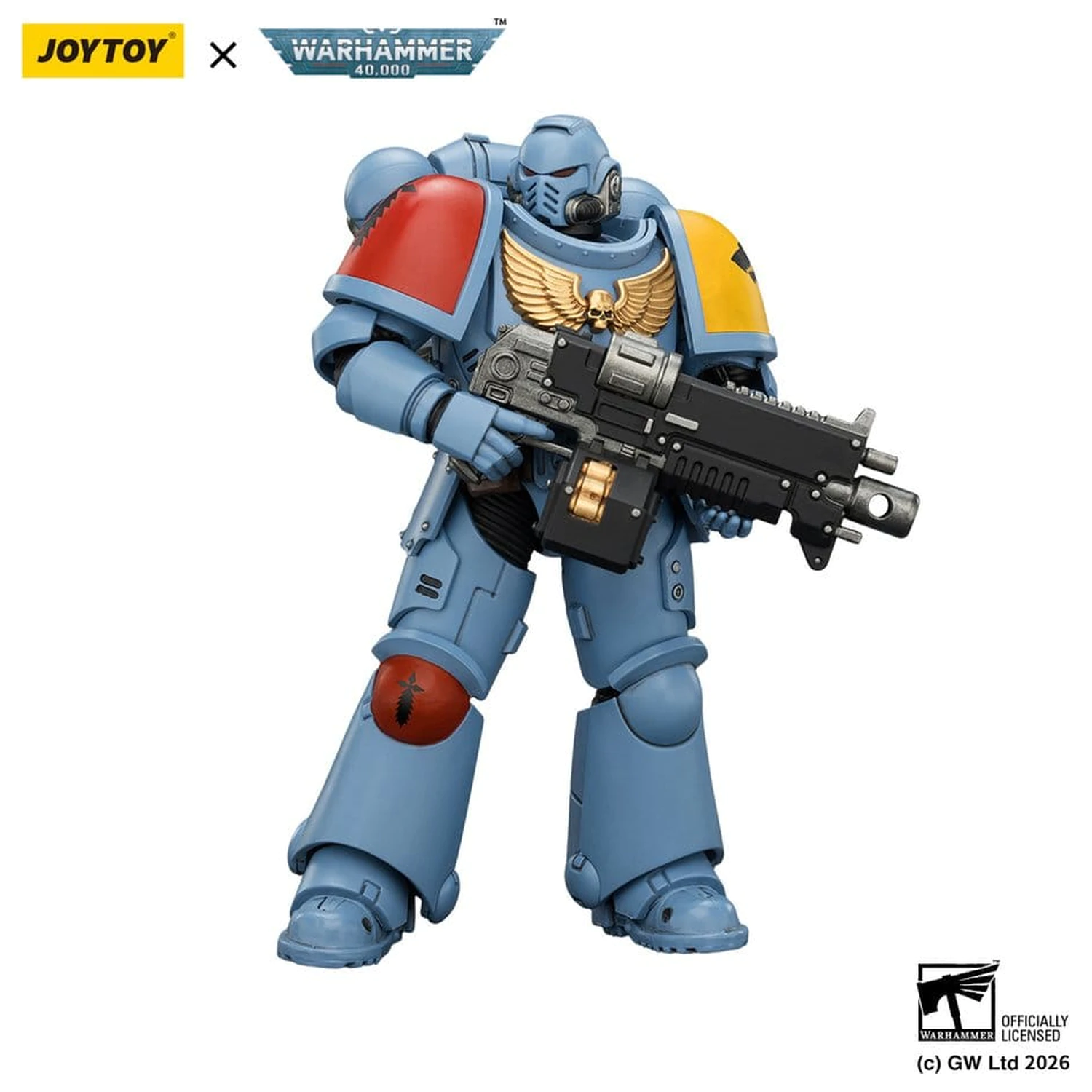 Warhammer 40,000 Actionfigur Space Wolves Intercessor 12 cm Produktfoto
