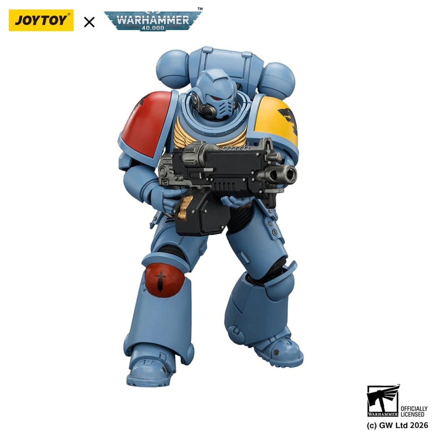 Warhammer 40,000 Actionfigur Space Wolves Intercessor 12 cm Produktfoto