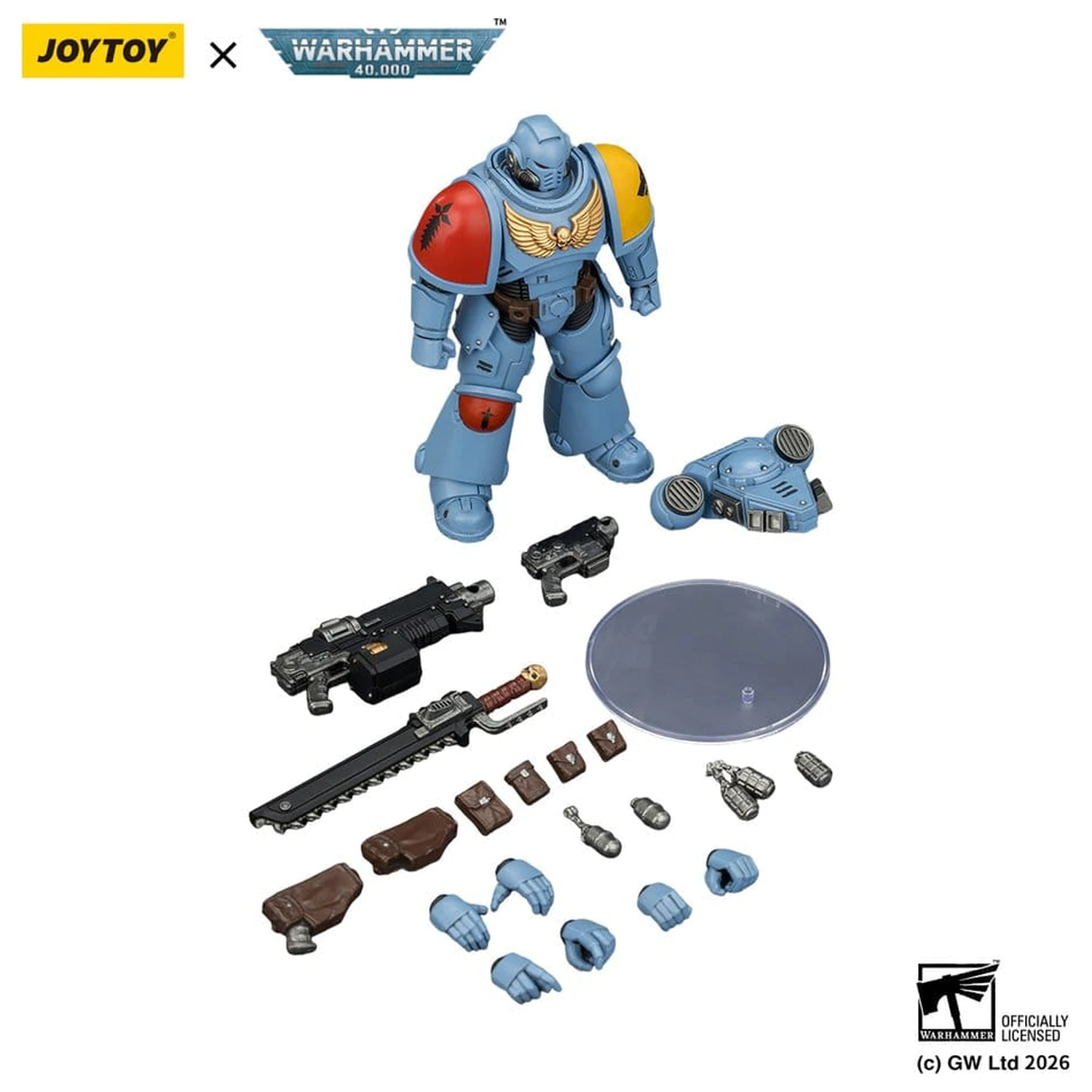 Warhammer 40,000 Actionfigur Space Wolves Intercessor 12 cm Produktfoto