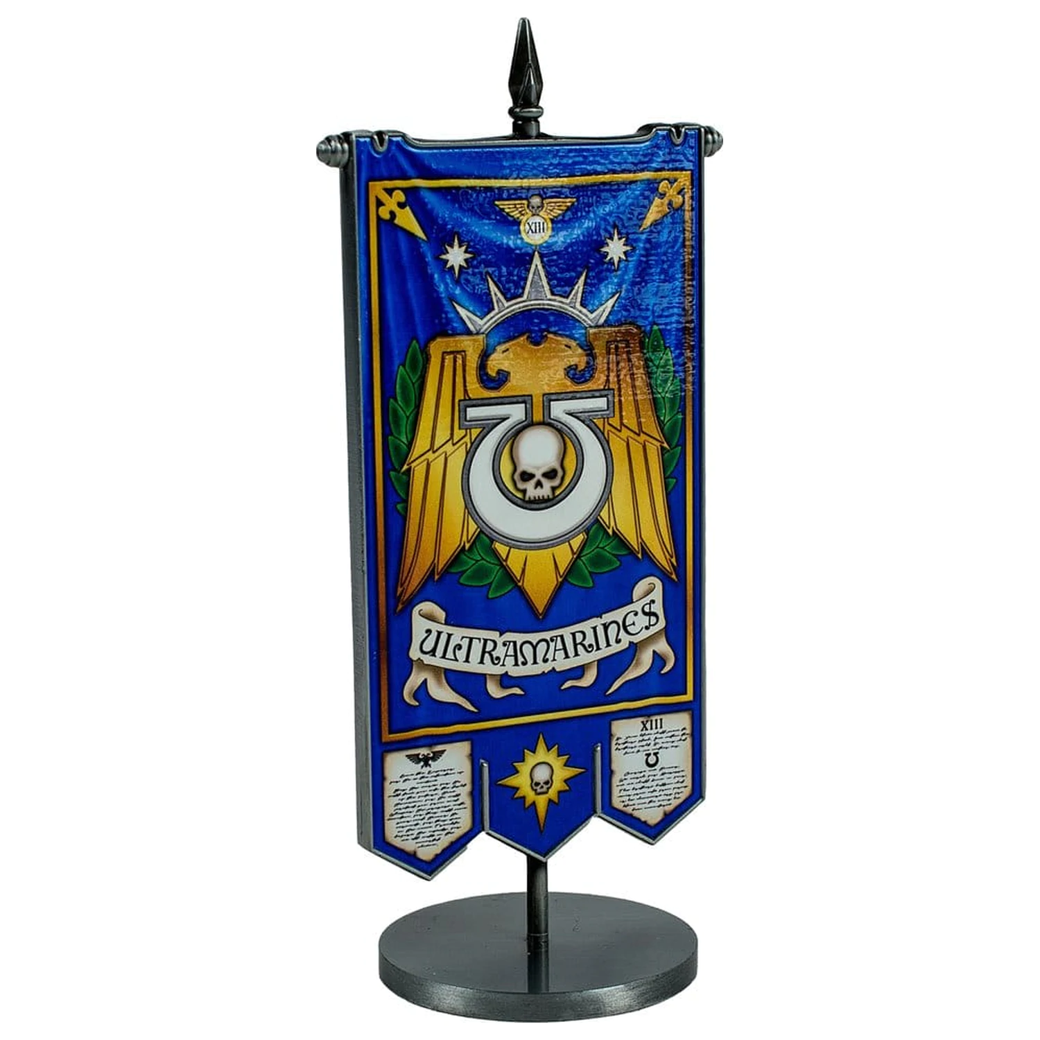 Warhammer 40,000 Schreibtisch Banner Ultramarines Chapter Produktfoto